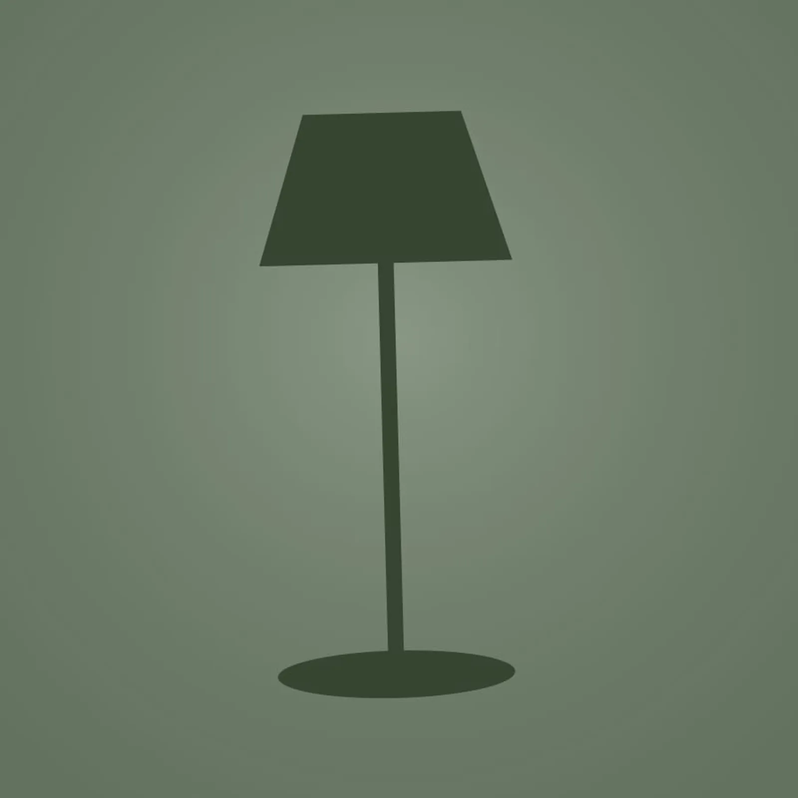 Golvlampa Lönn Mässing - bild 1