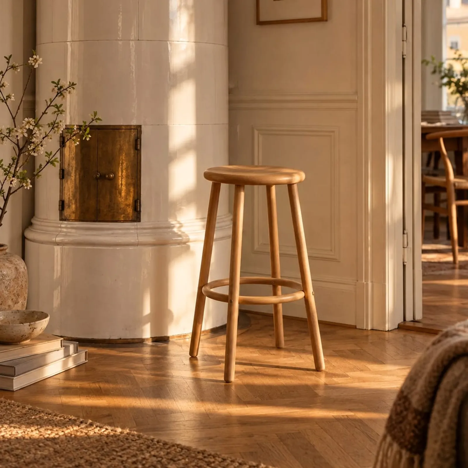 Tabouret Äng naturel - image 2