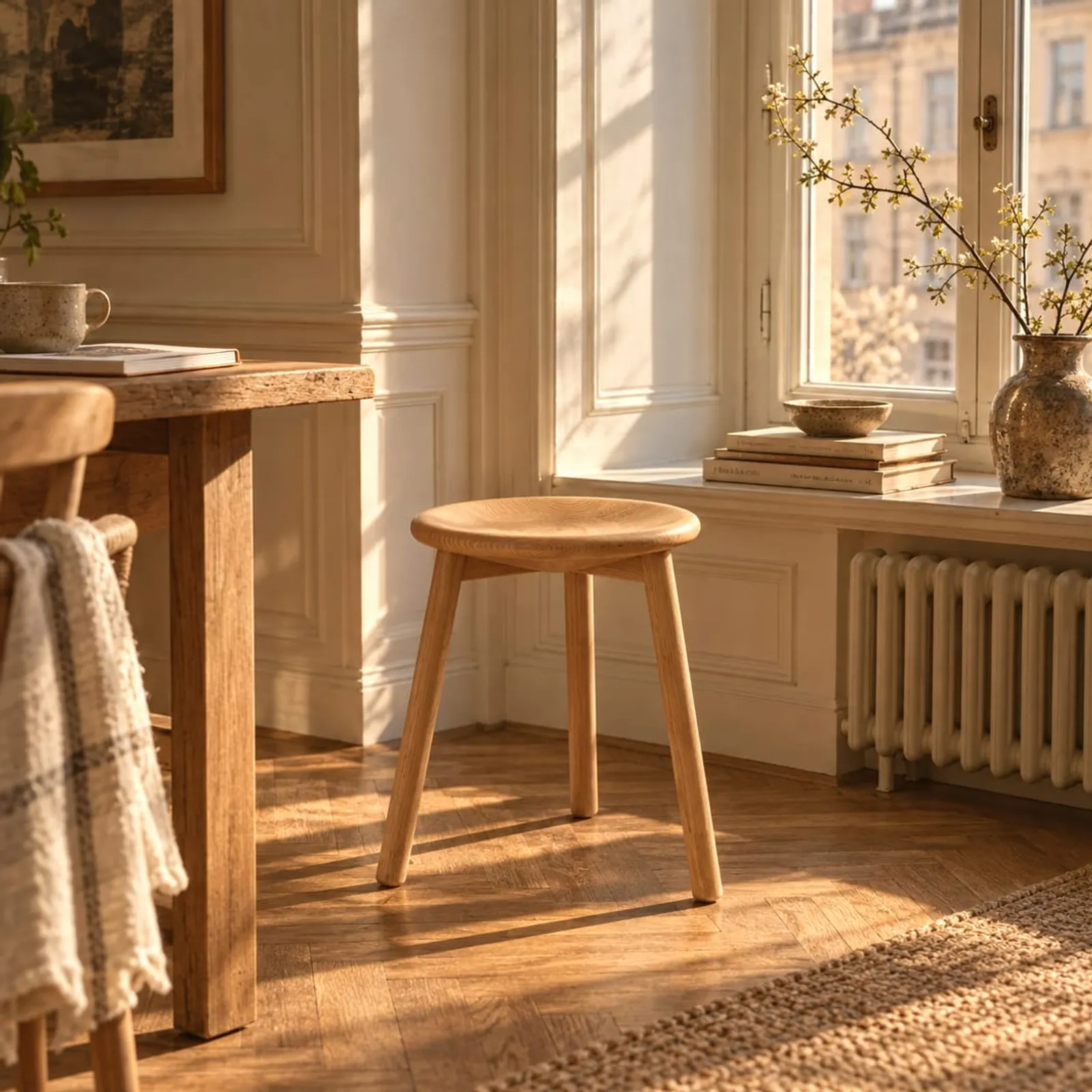 Tabouret Hassel charbon III - image 2