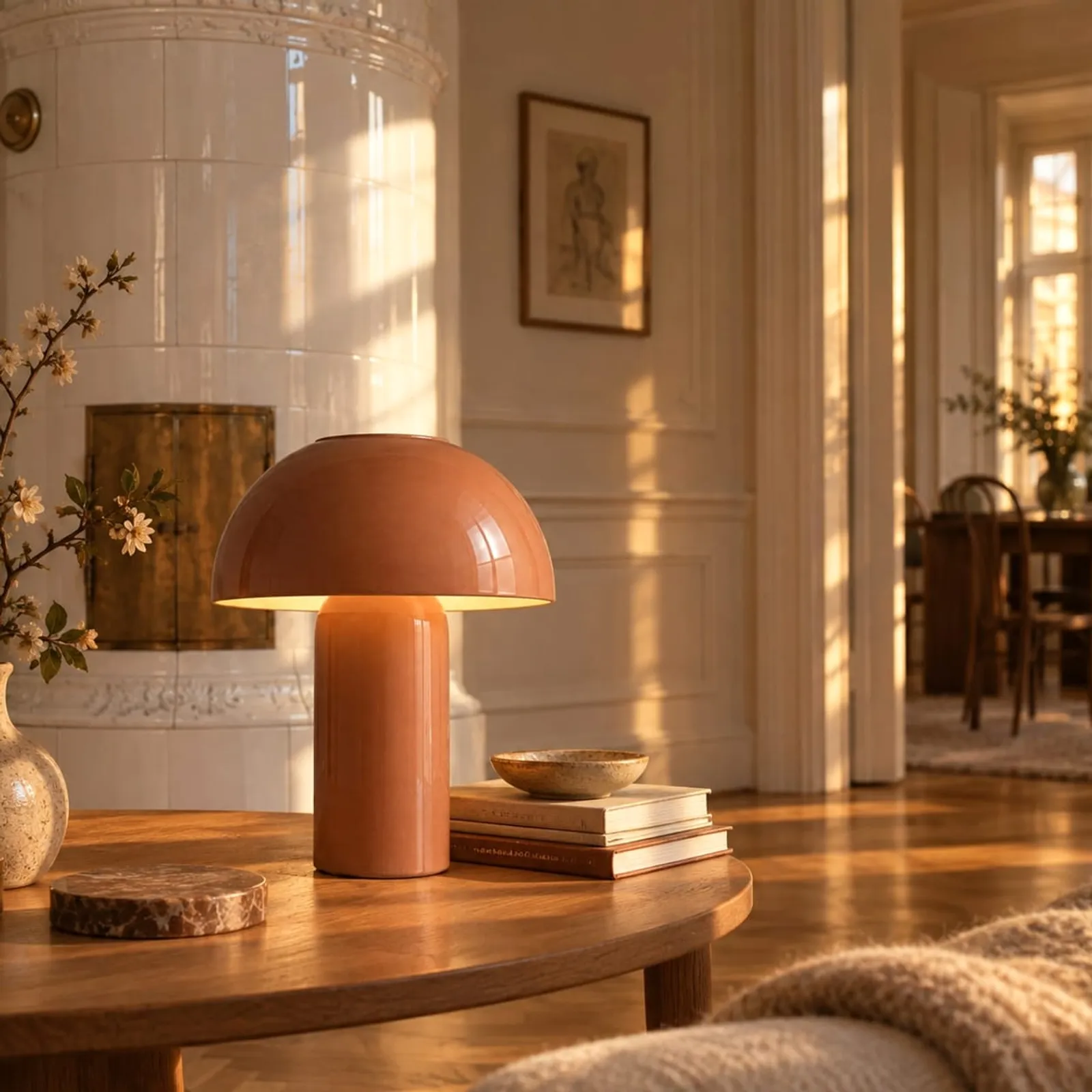Bordslampa Dal Terrakotta - bild 2