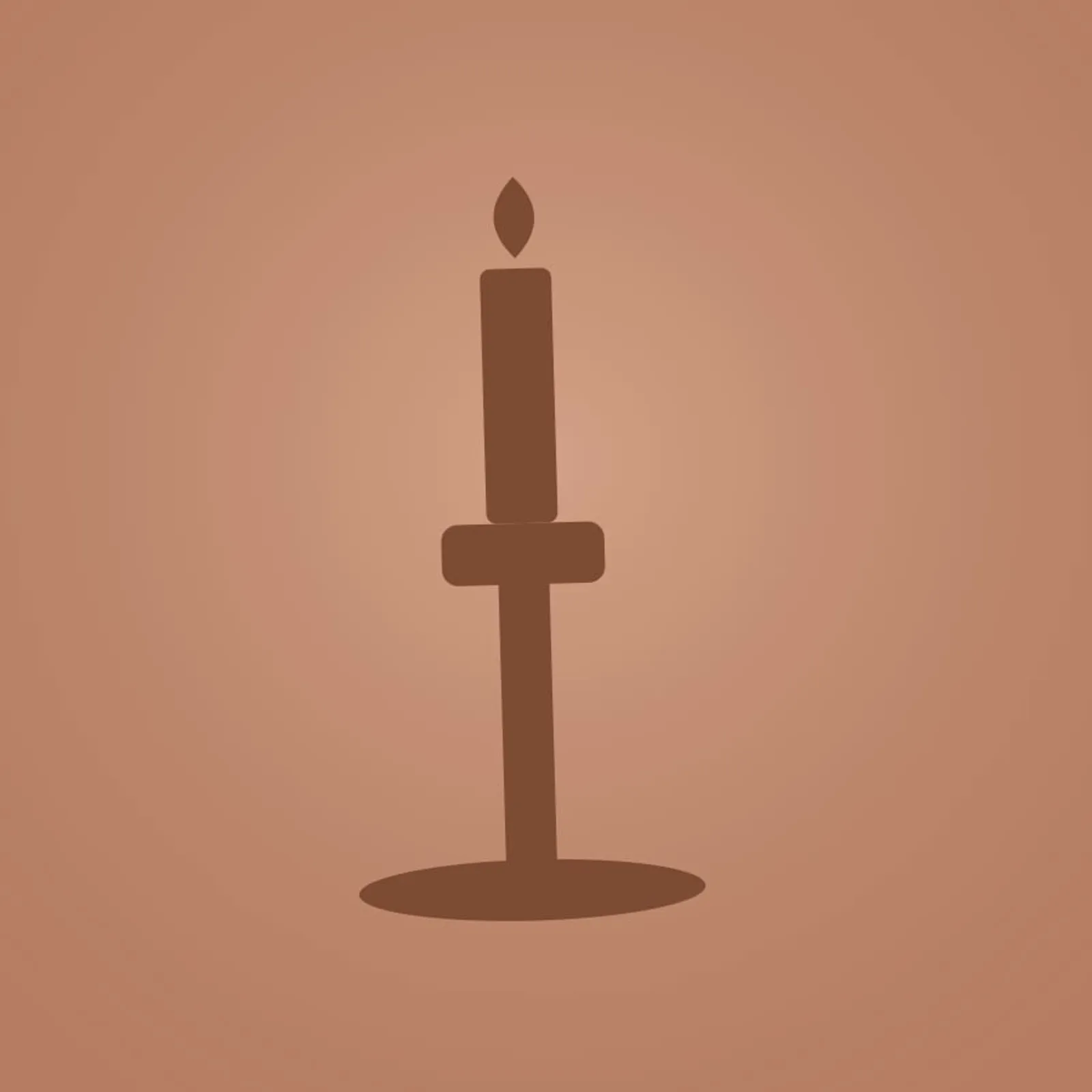 Ljusstake En Stengods - bild 1