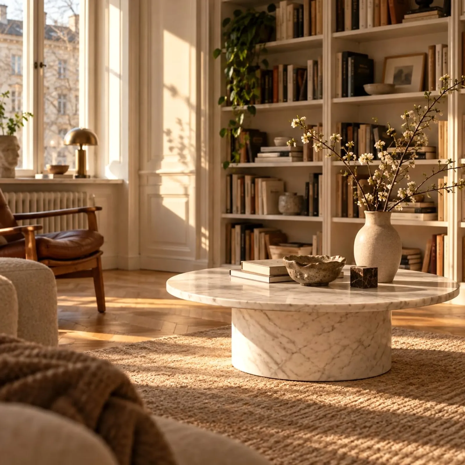 Table basse Lönn en marbre - image 2