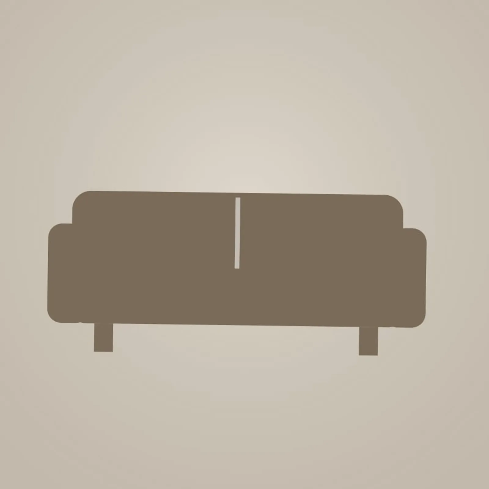 Soffa Kusten Sand - bild 1