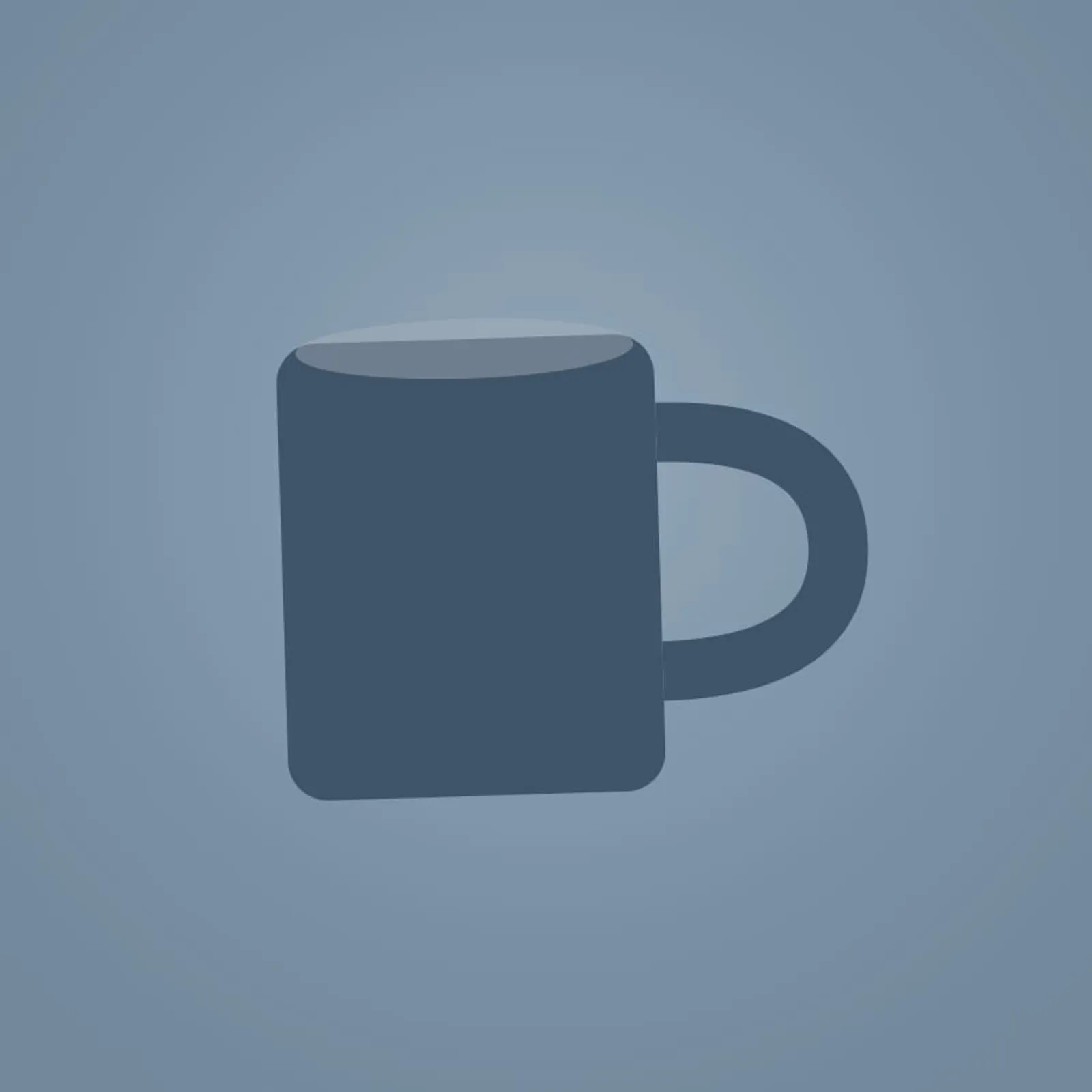 Mugg Oxel Havsblå - bild 1