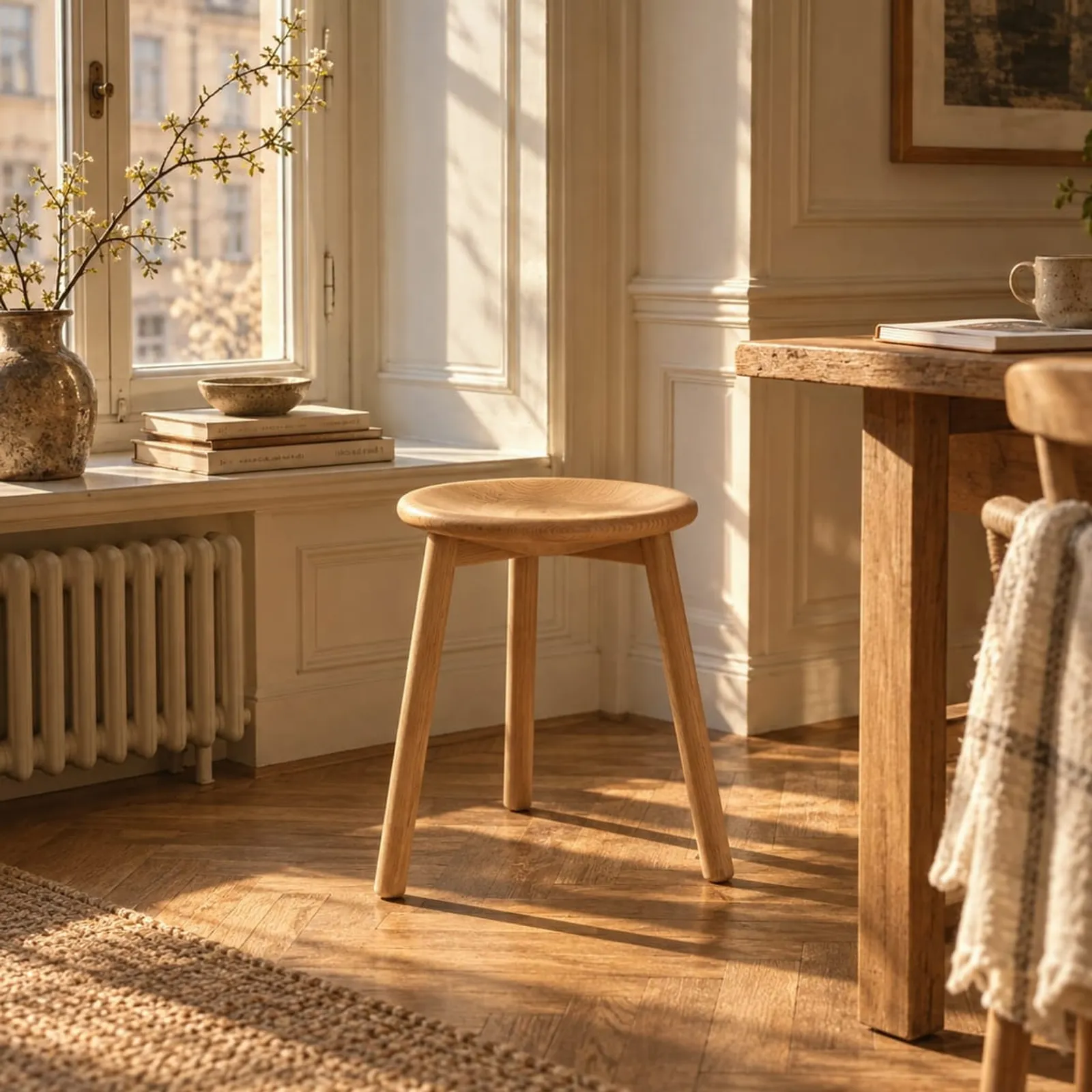 Tabouret Strand charbon - image 2