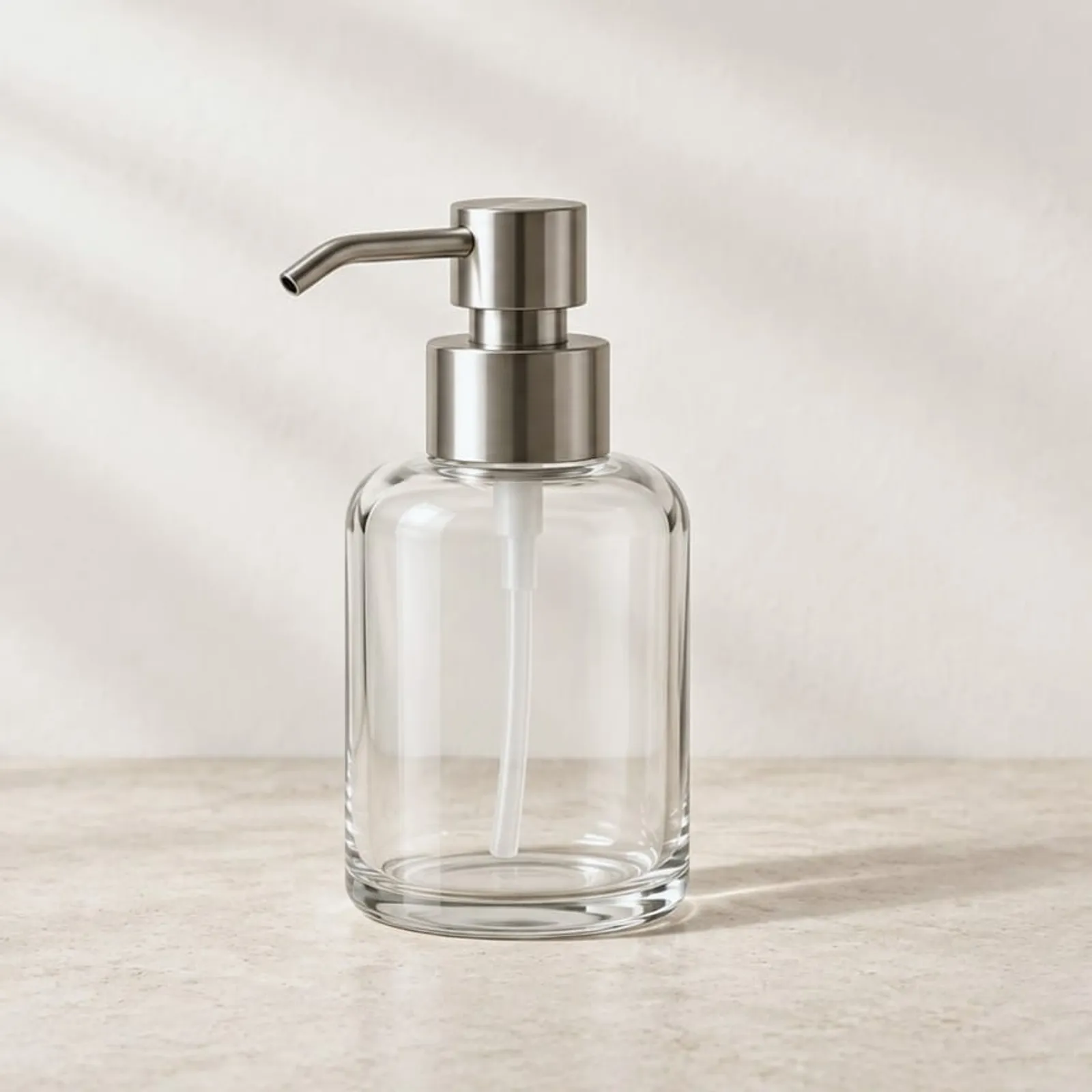 Tvålpump Lönn Glas - bild 1