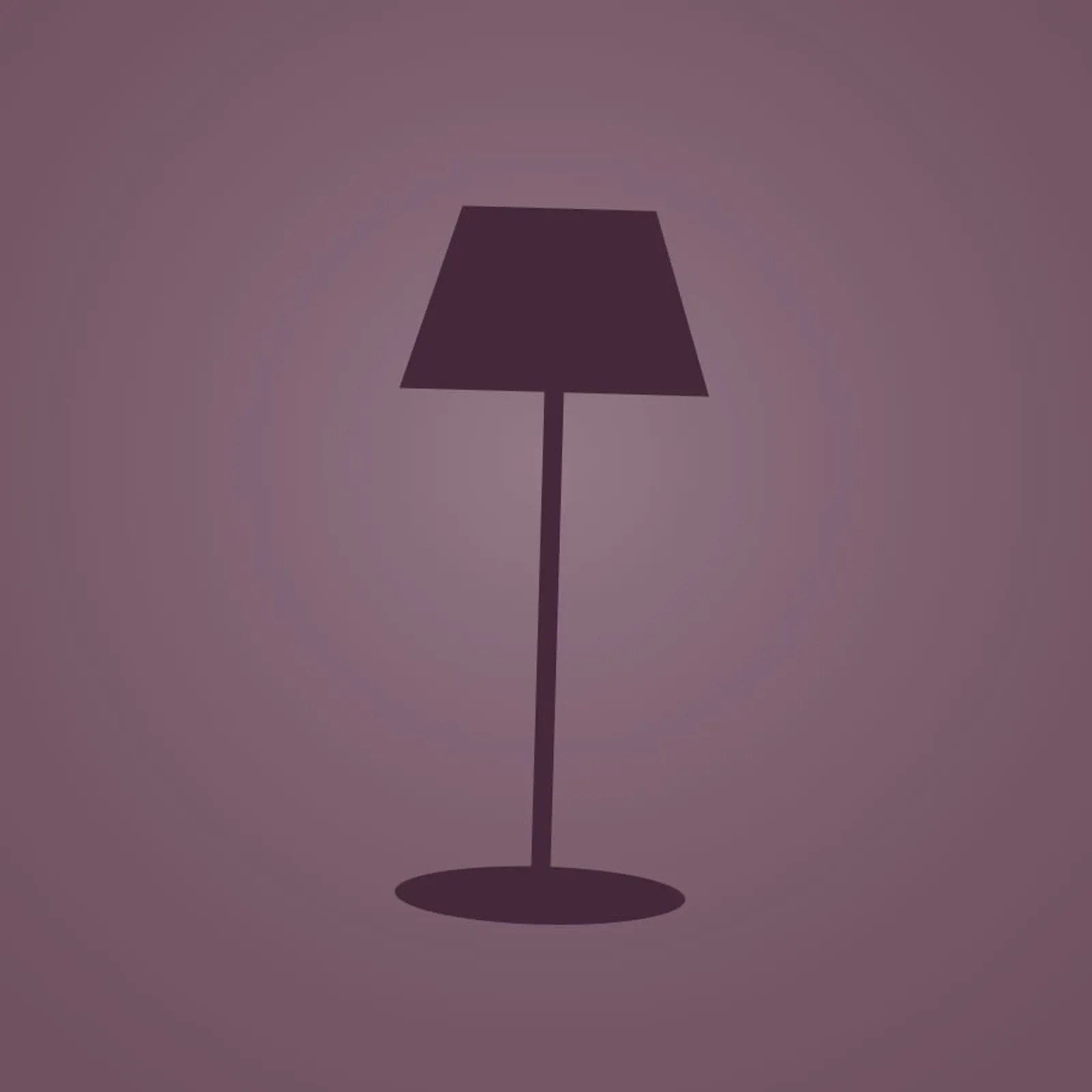 Golvlampa Salvia Plommon - bild 1