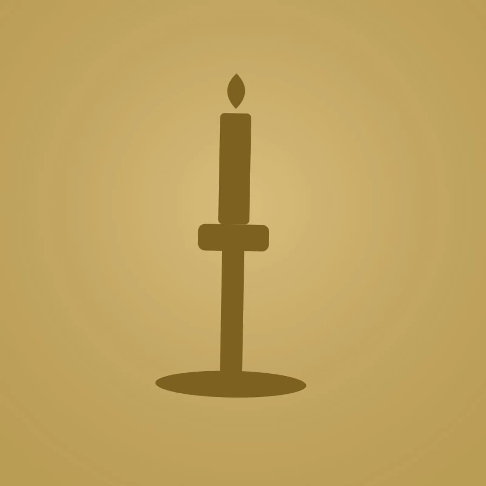 Ljusstake Havre Stengods - bild 1