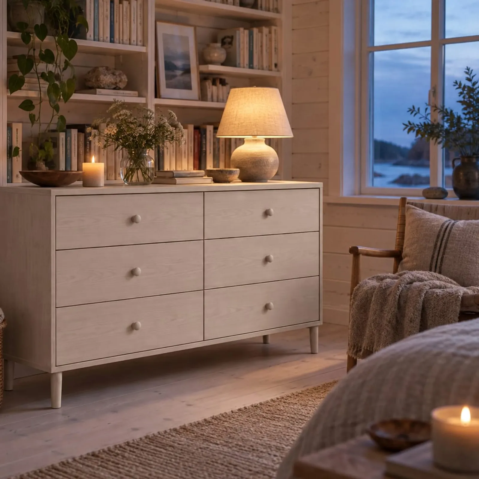 Commode Grund blanc craie II - image 3