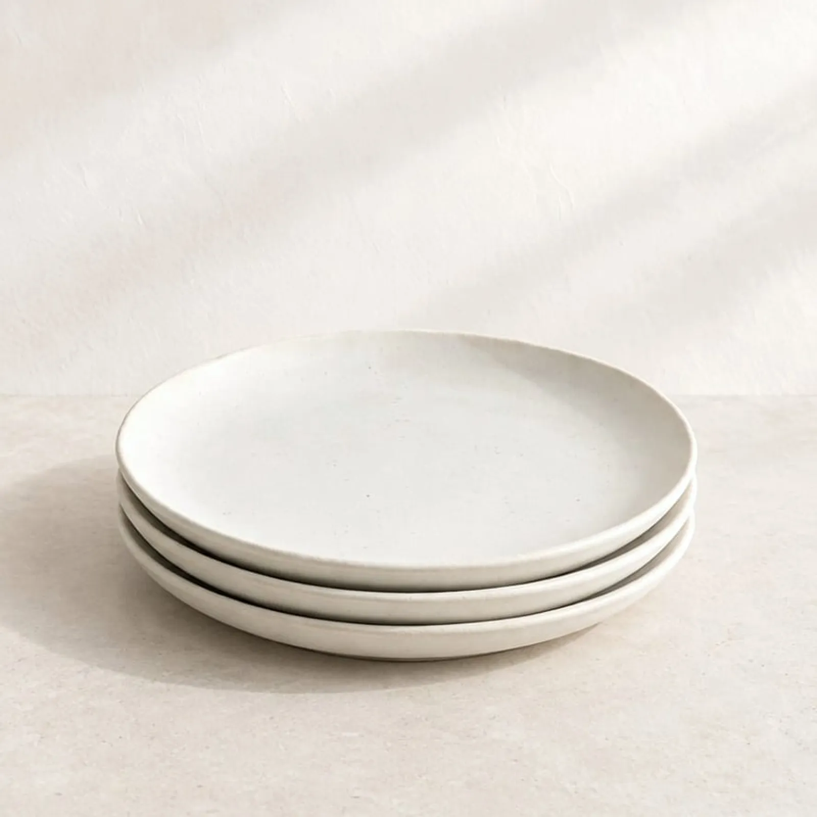 Assiette Kulle blanc craie - image 1