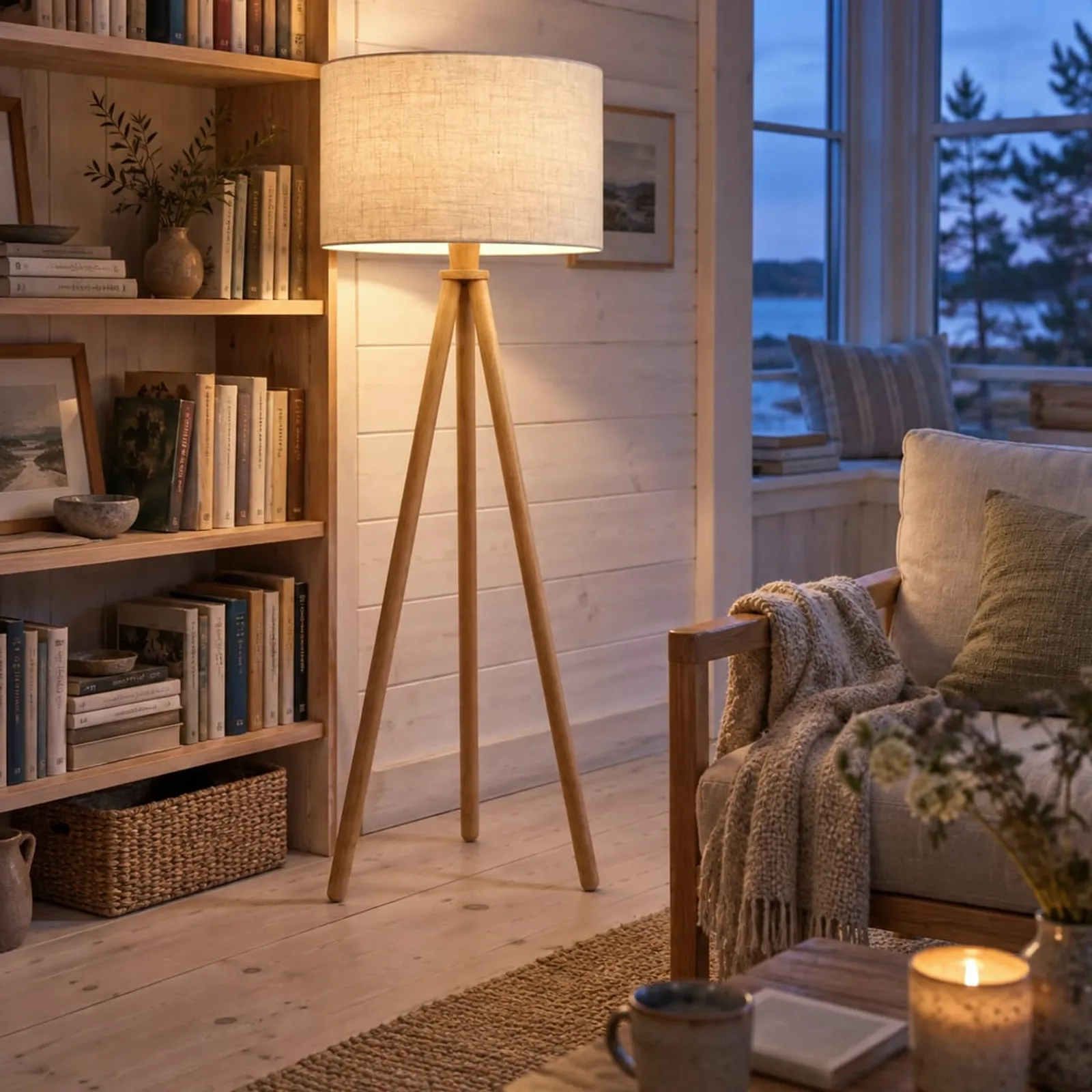 Golvlampa Lönn - bild 3