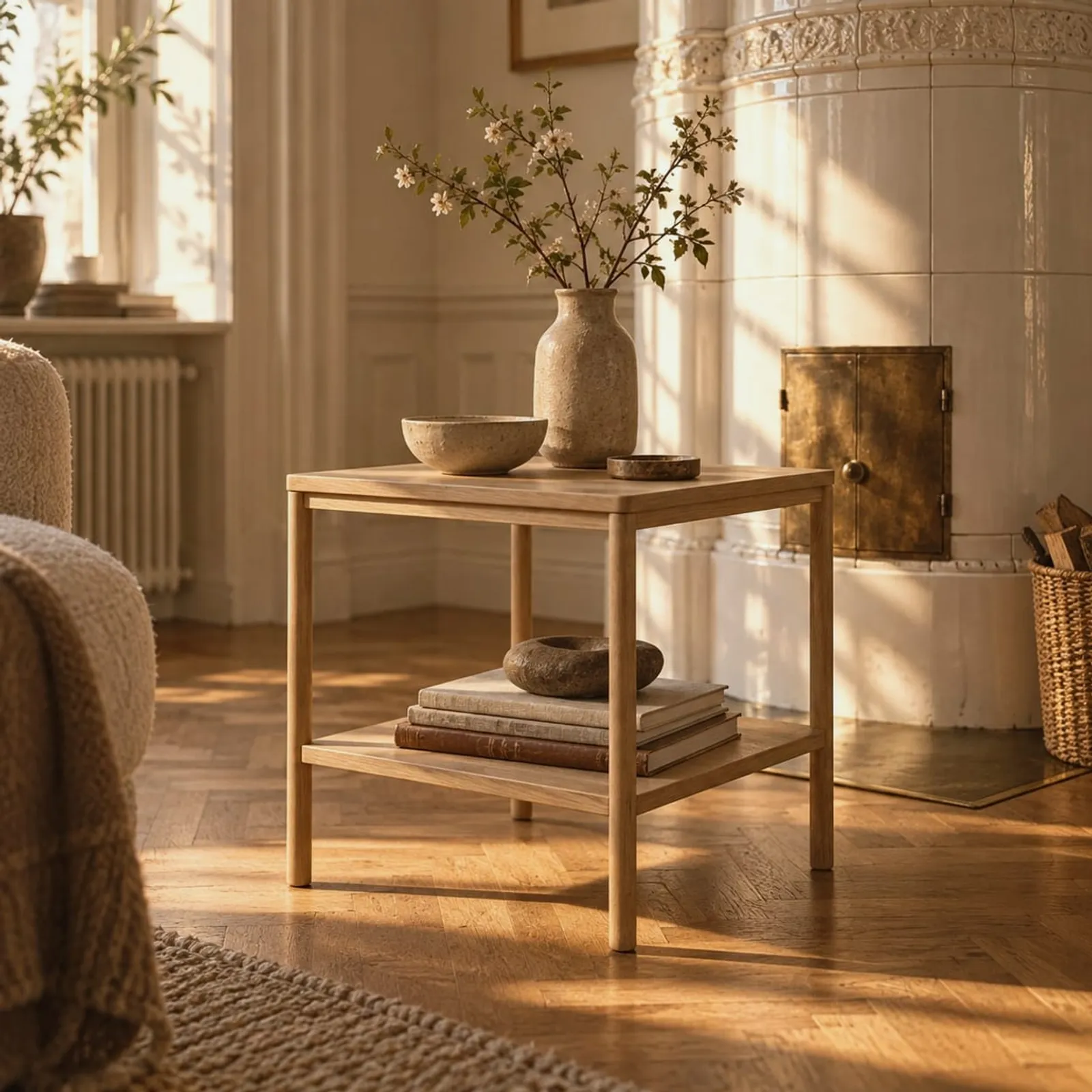 Table d’appoint Lind charbon - image 2