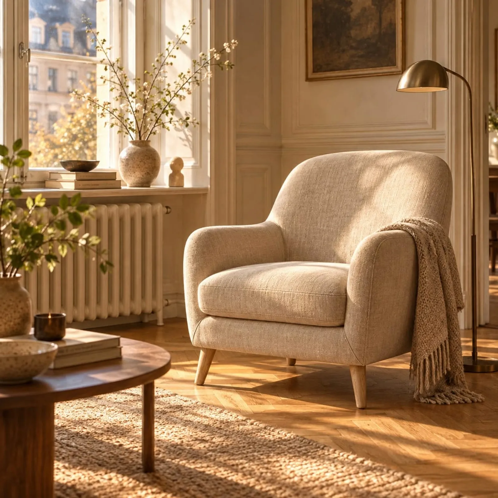 Fauteuil Hamn en laine - image 2