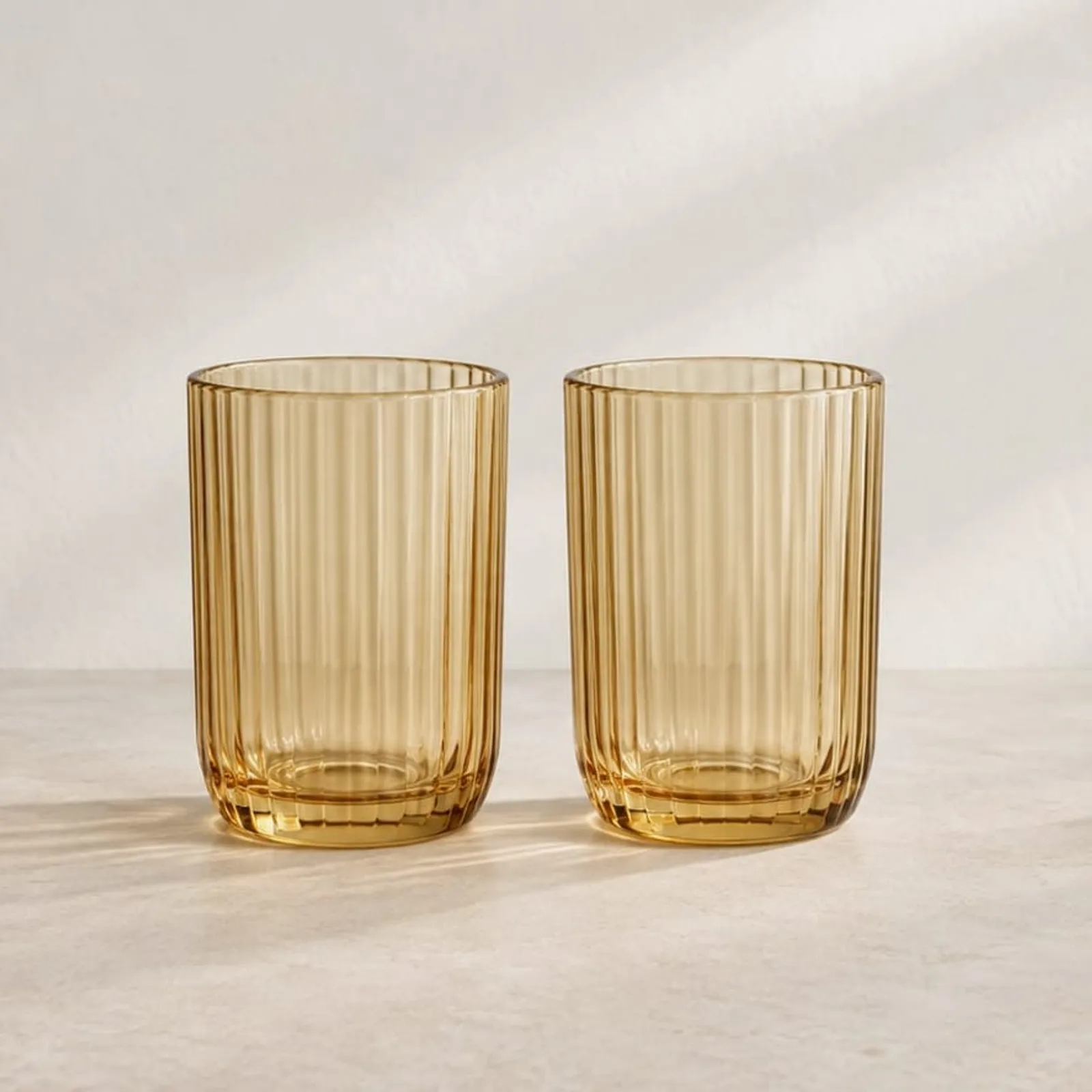 Glas Bryggan Ockra - bild 1