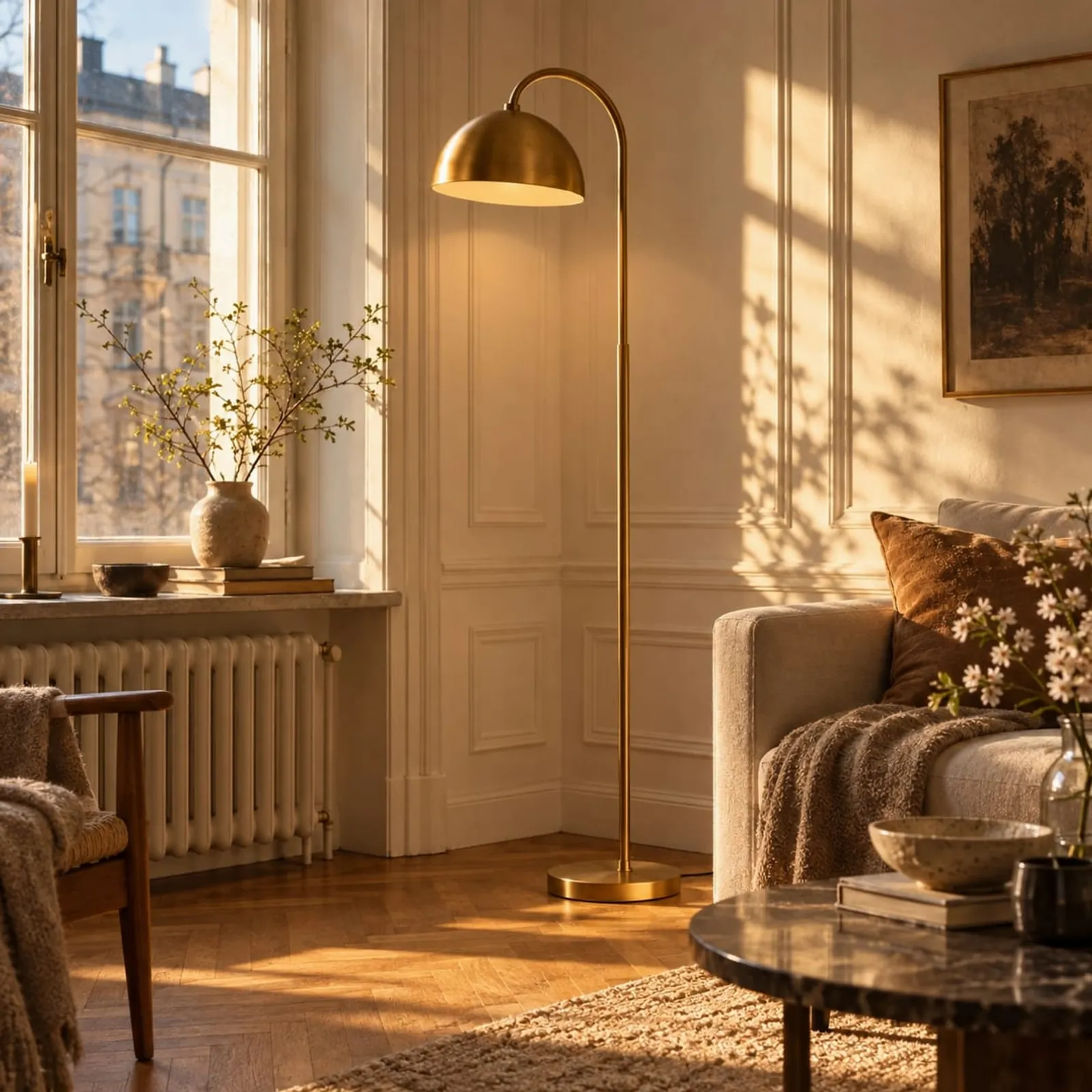 Lampadaire Havre en acier - image 2