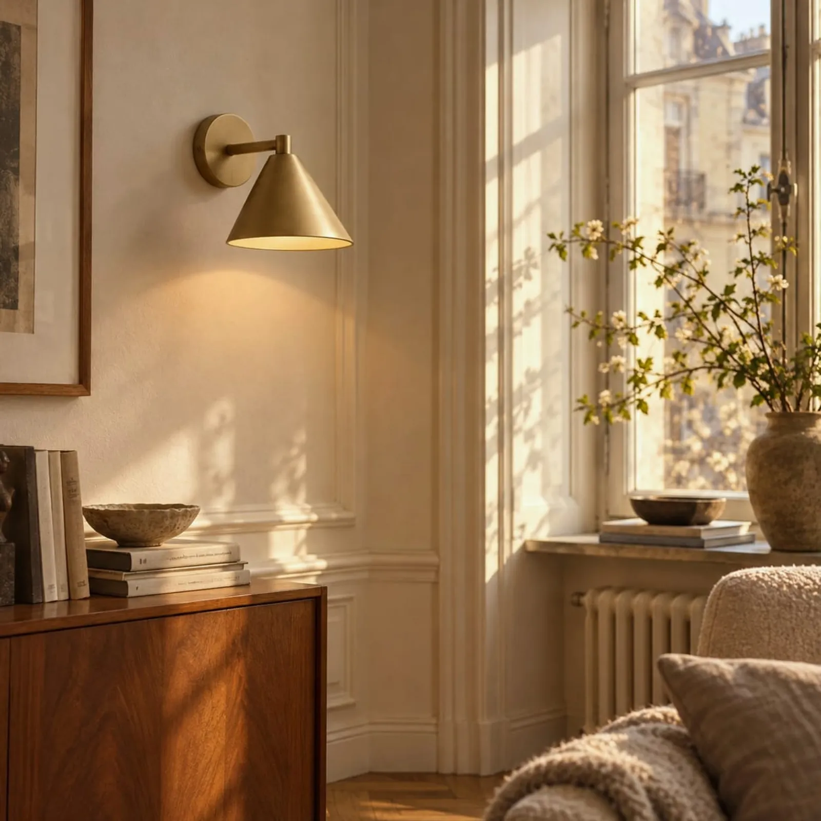 Vägglampa Timjan Stål - bild 2