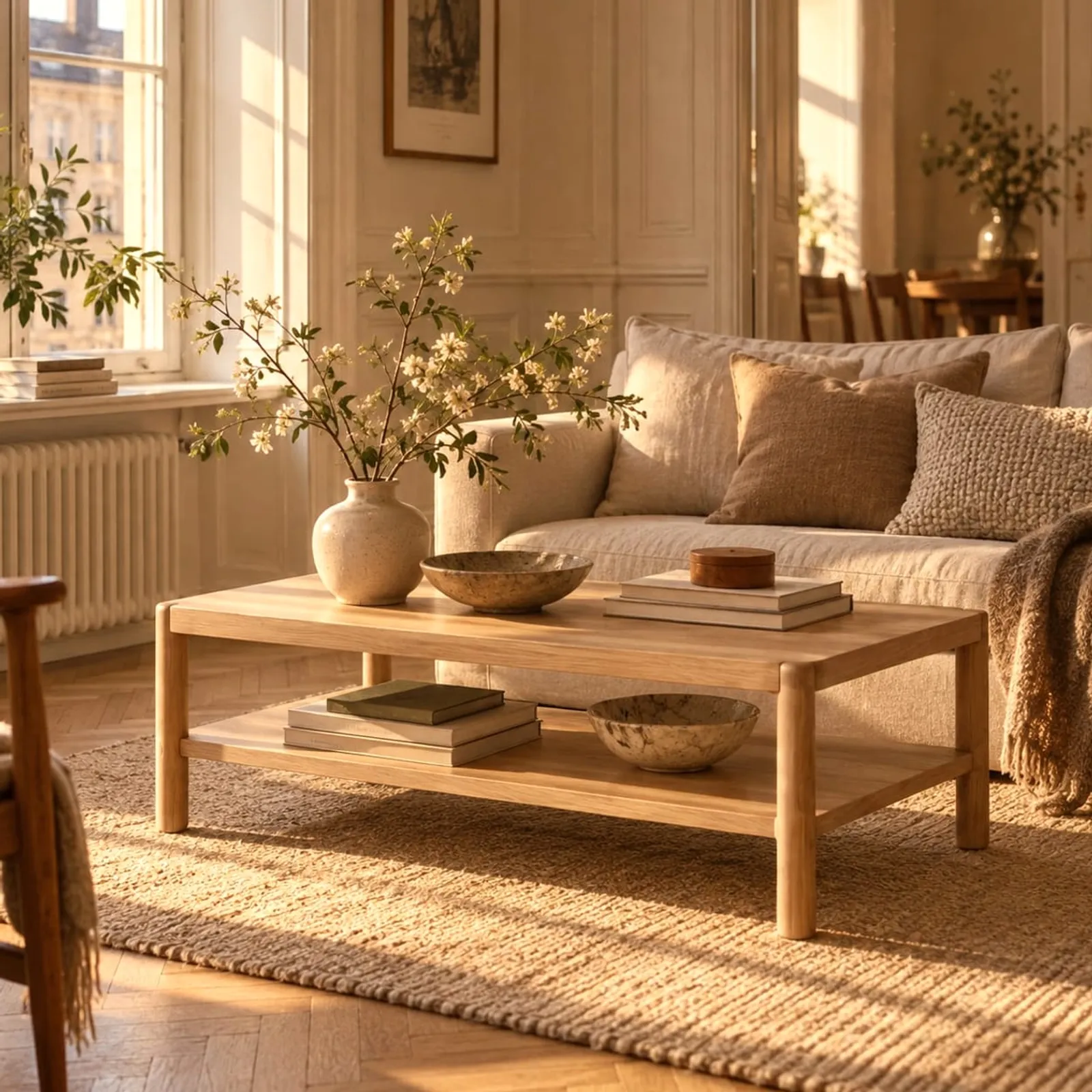 Table basse Ull naturel - image 2