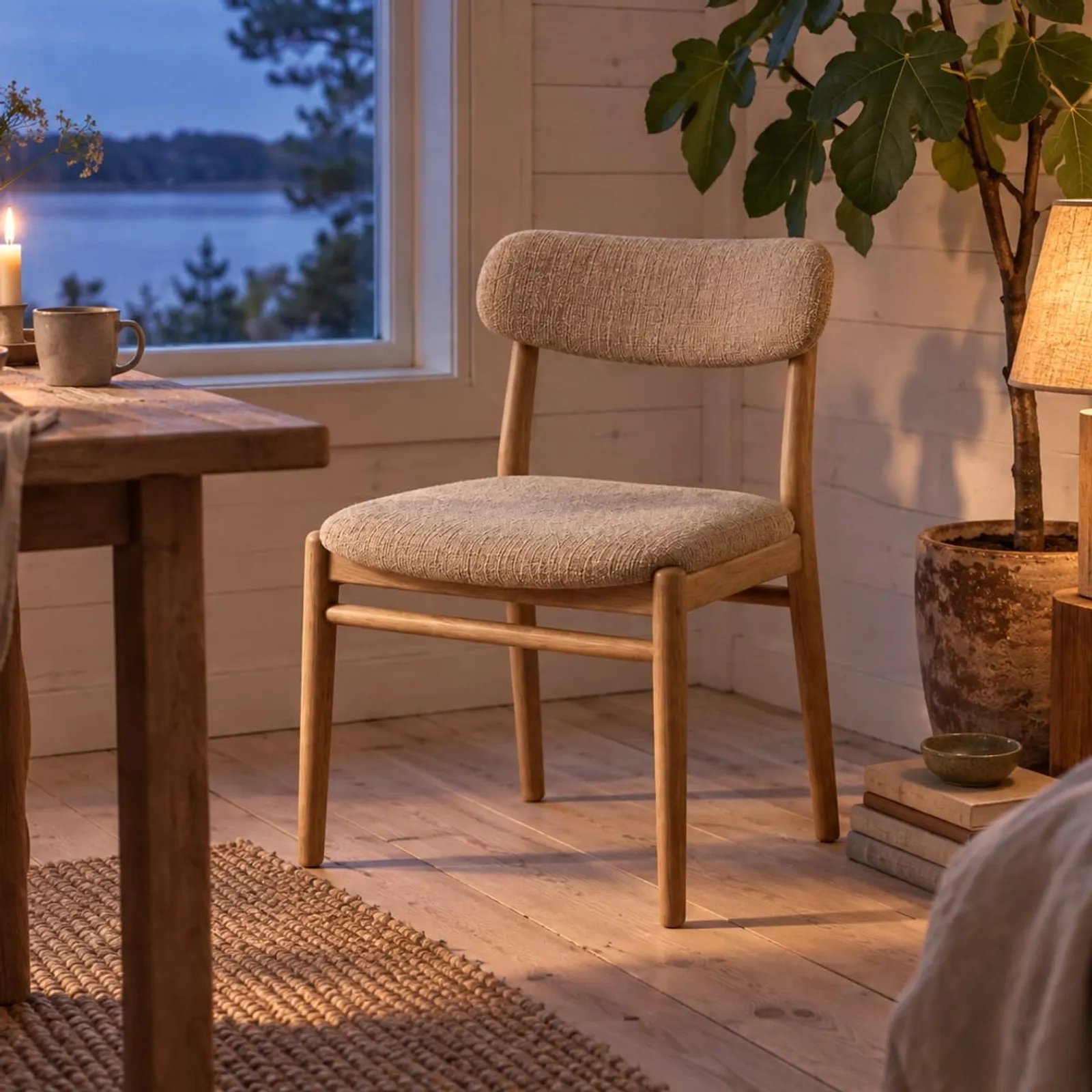 Chaise Pors charbon VII - image 3