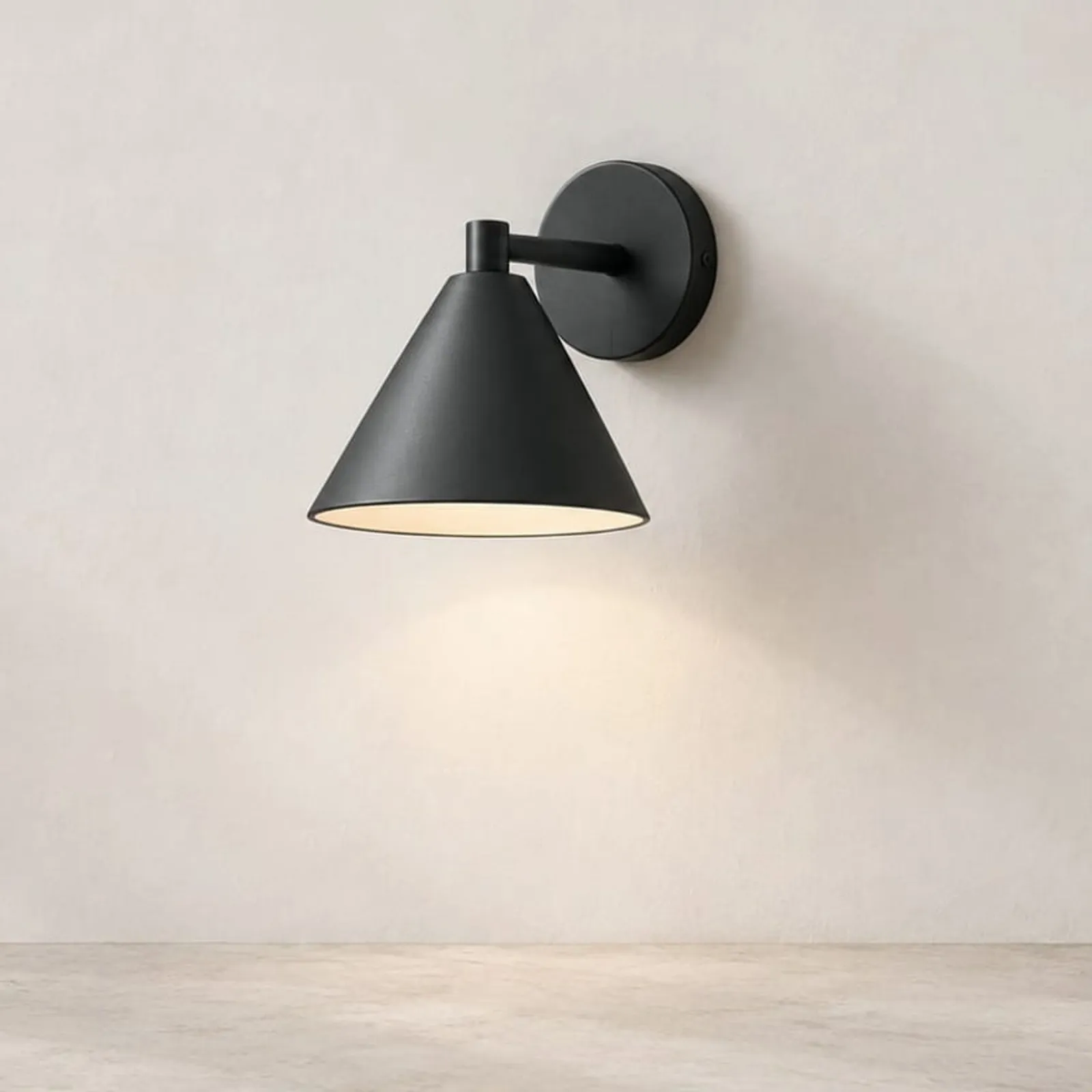 Vägglampa Malört Stål - bild 1