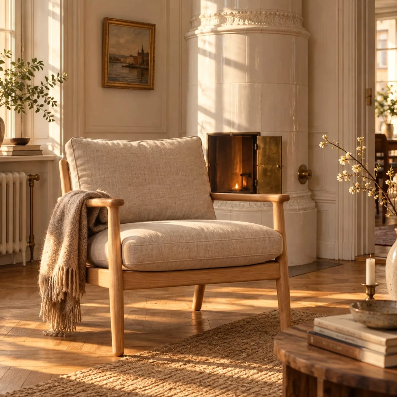 Fauteuil Holm charbon III - image 2