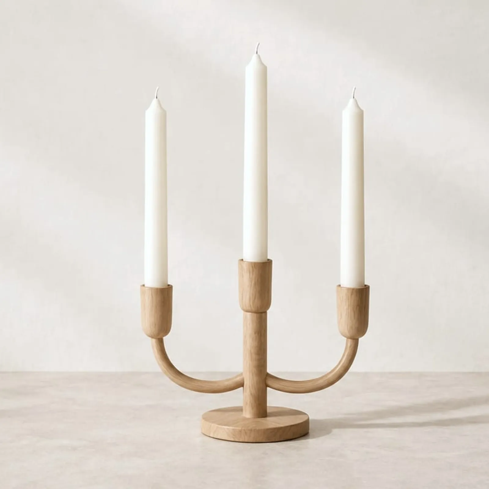 Ljusstake Hassel Natur II - bild 1