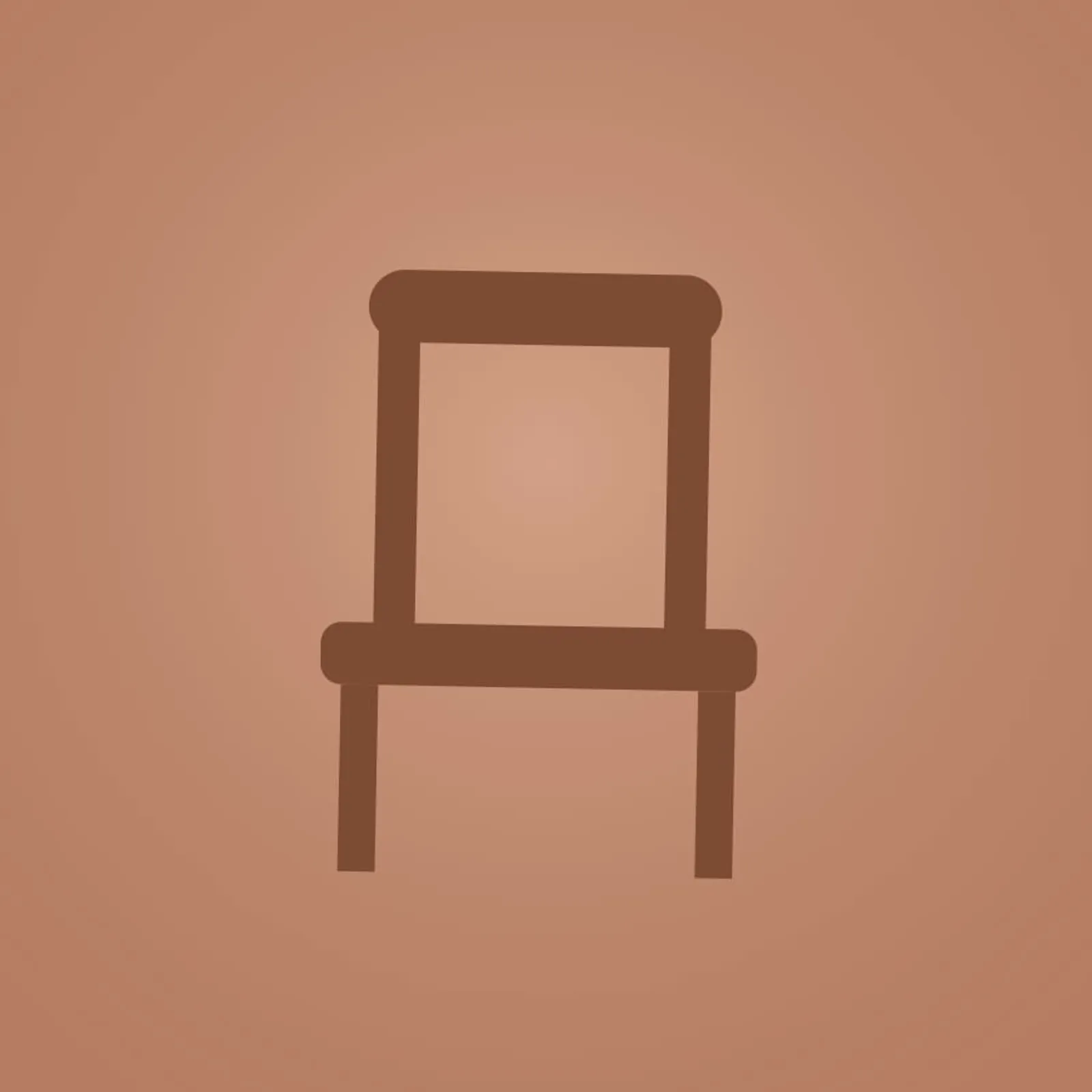 Stol En Terrakotta - bild 1