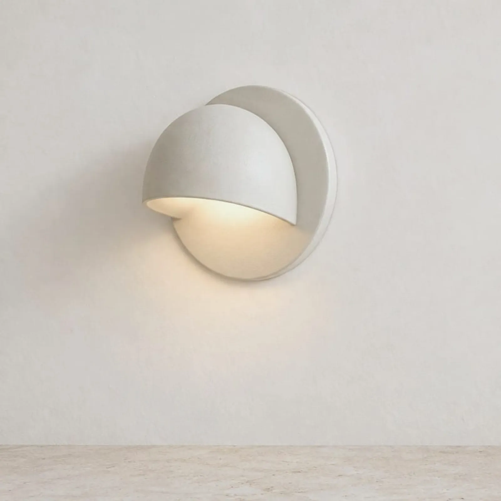 Vägglampa Myr Kritvit III - bild 2