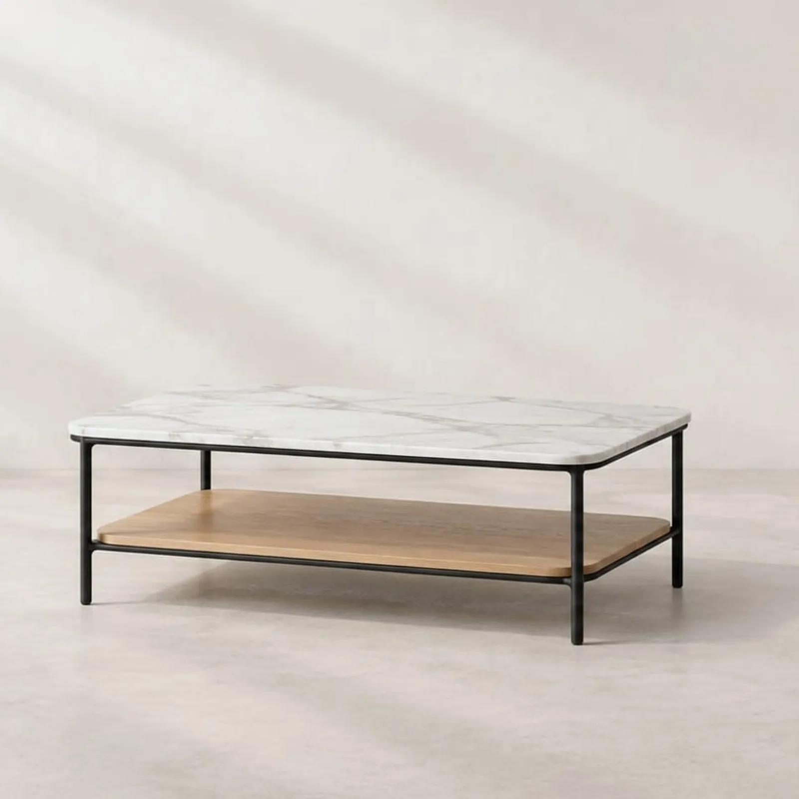Soffbord Tjärn Marmor - bild 1