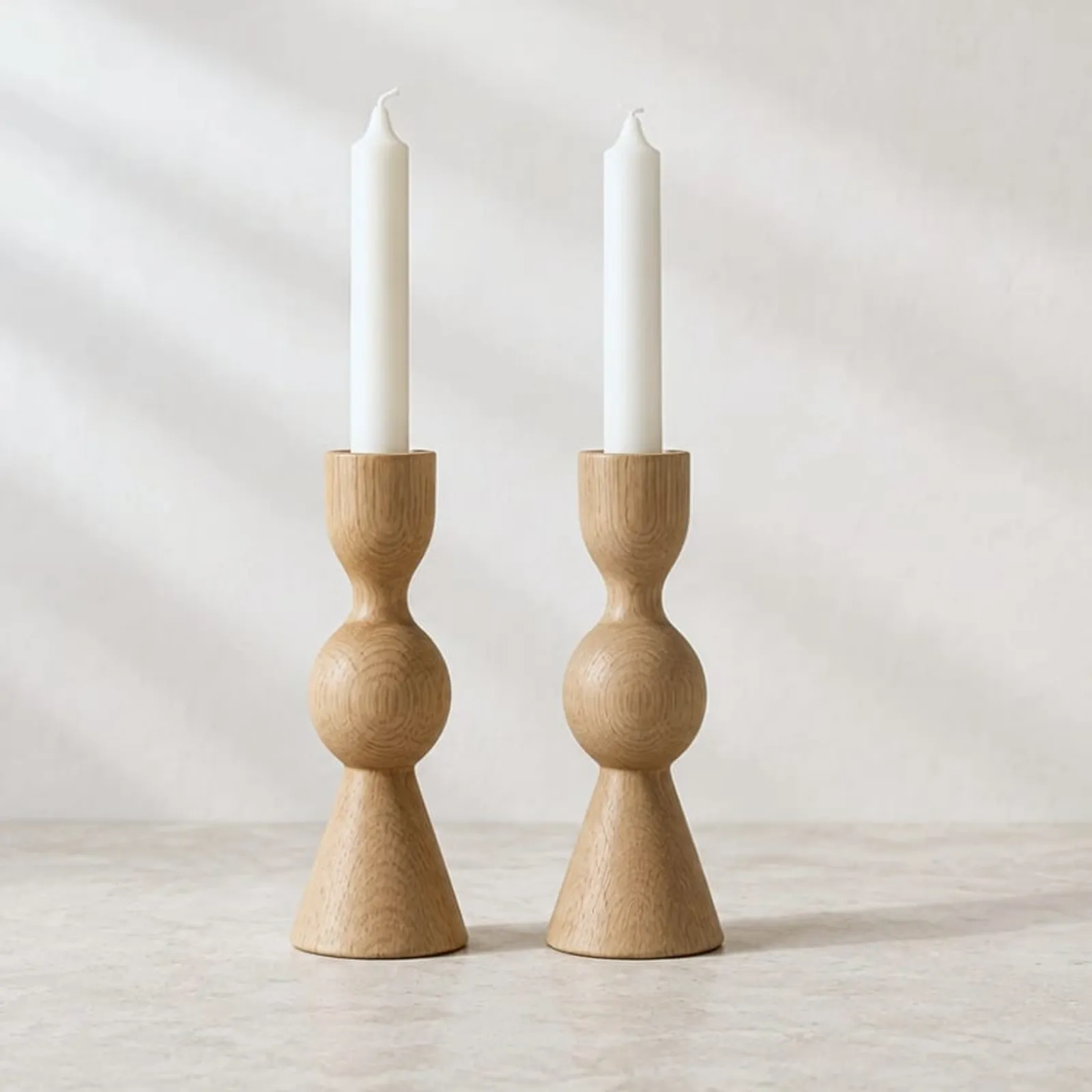 Ljusstake Lind Ek - bild 1