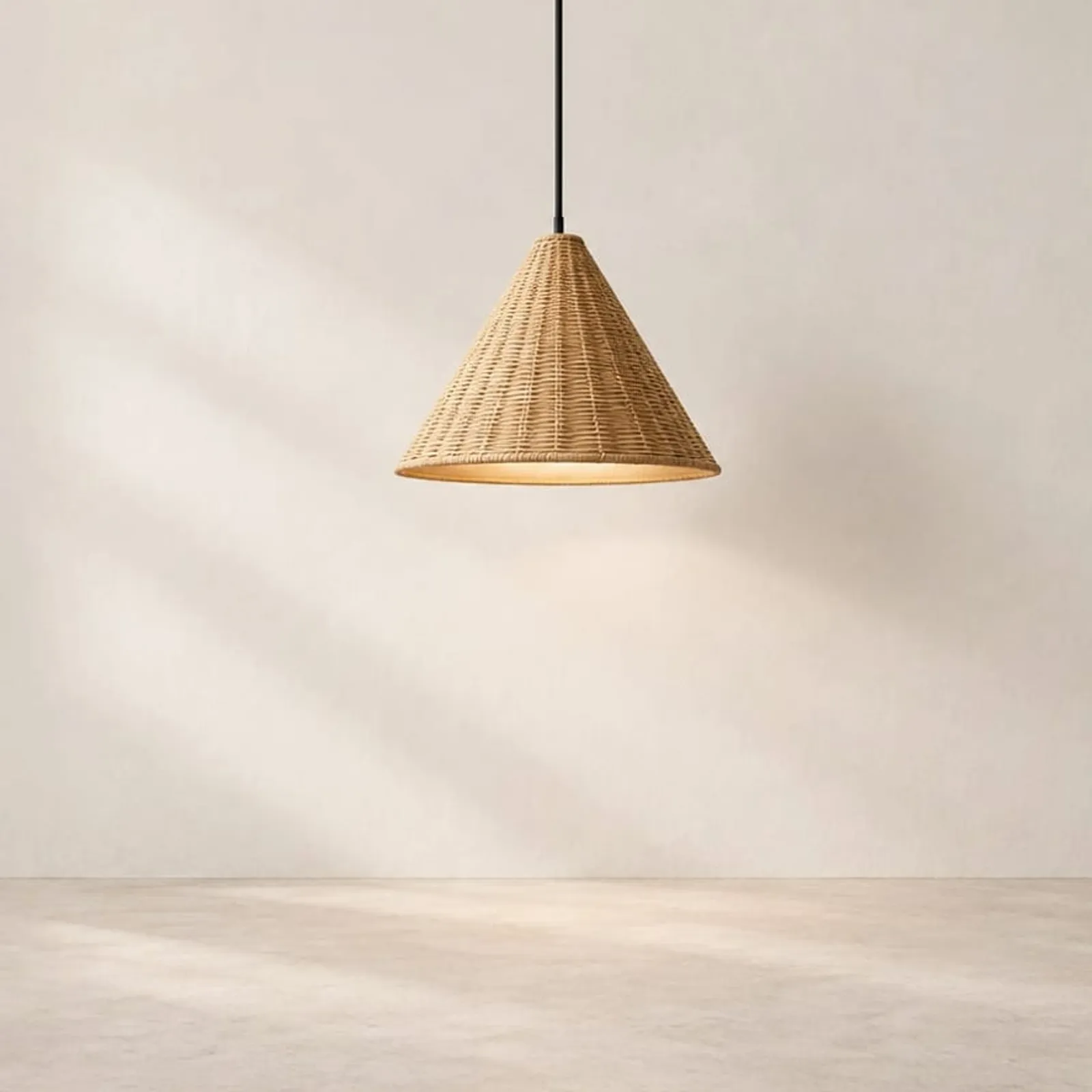 Taklampa Grund Natur - bild 1