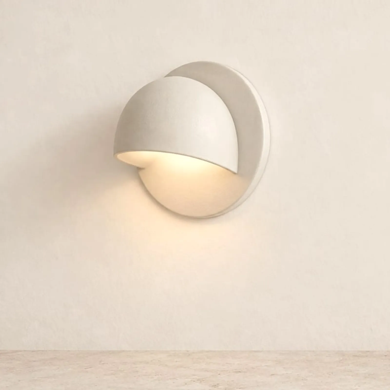 Vägglampa Lin Kritvit II - bild 2