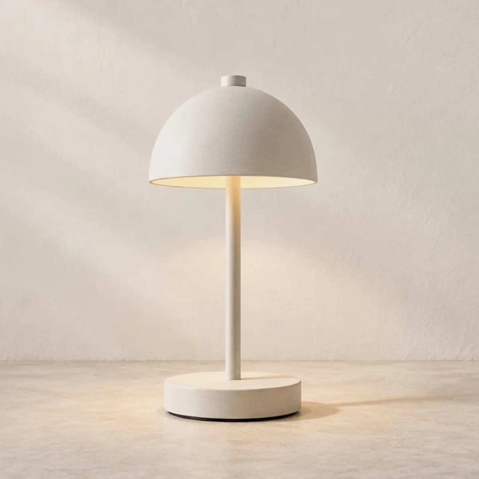 Bordslampa Bränna Kritvit - bild 1