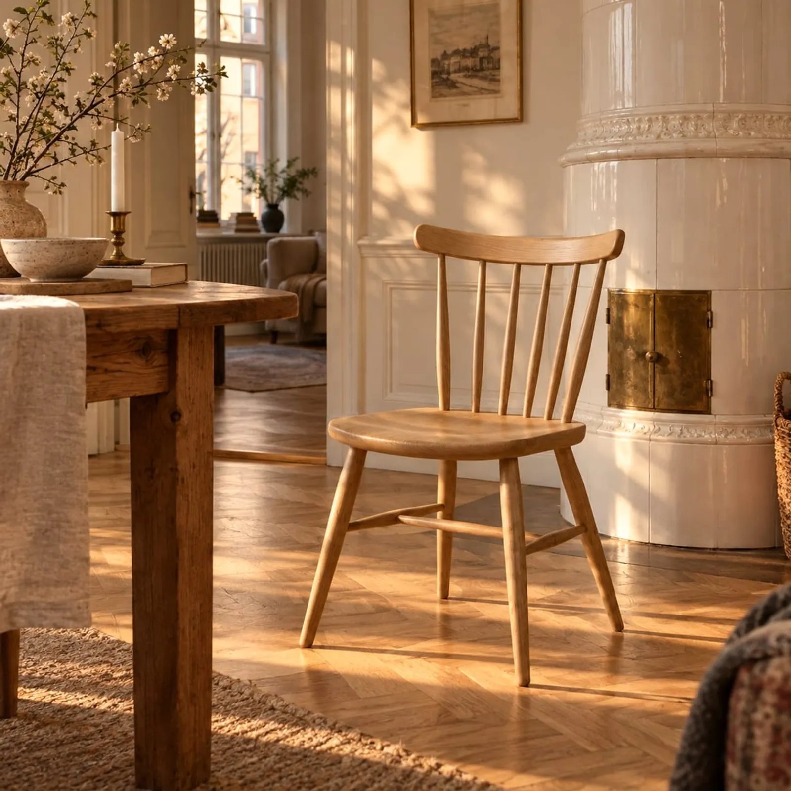 Chaise Sarek naturel - image 3