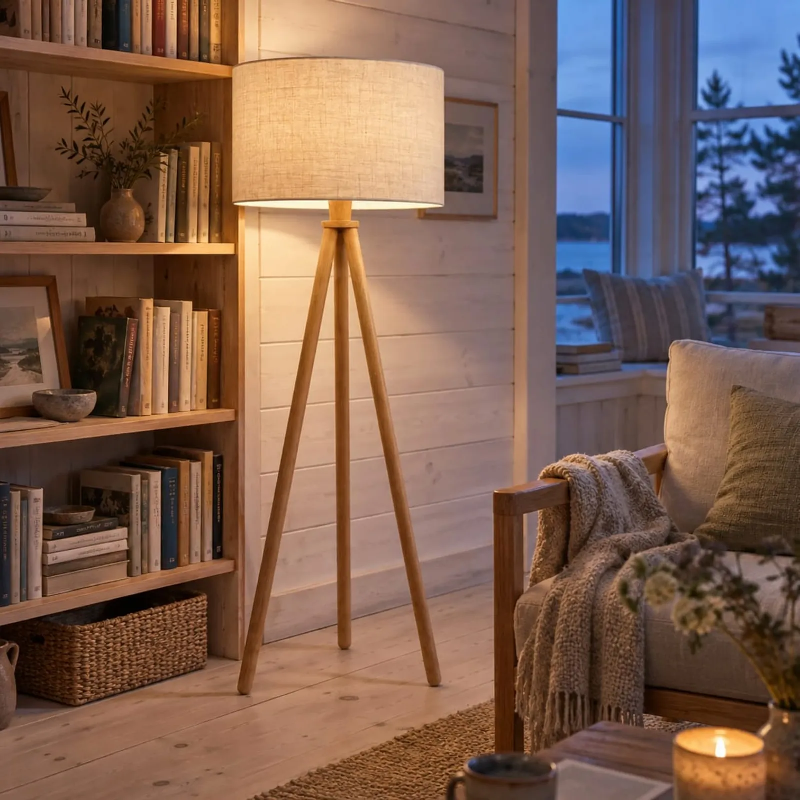 Lampadaire Kvarn naturel III - image 3