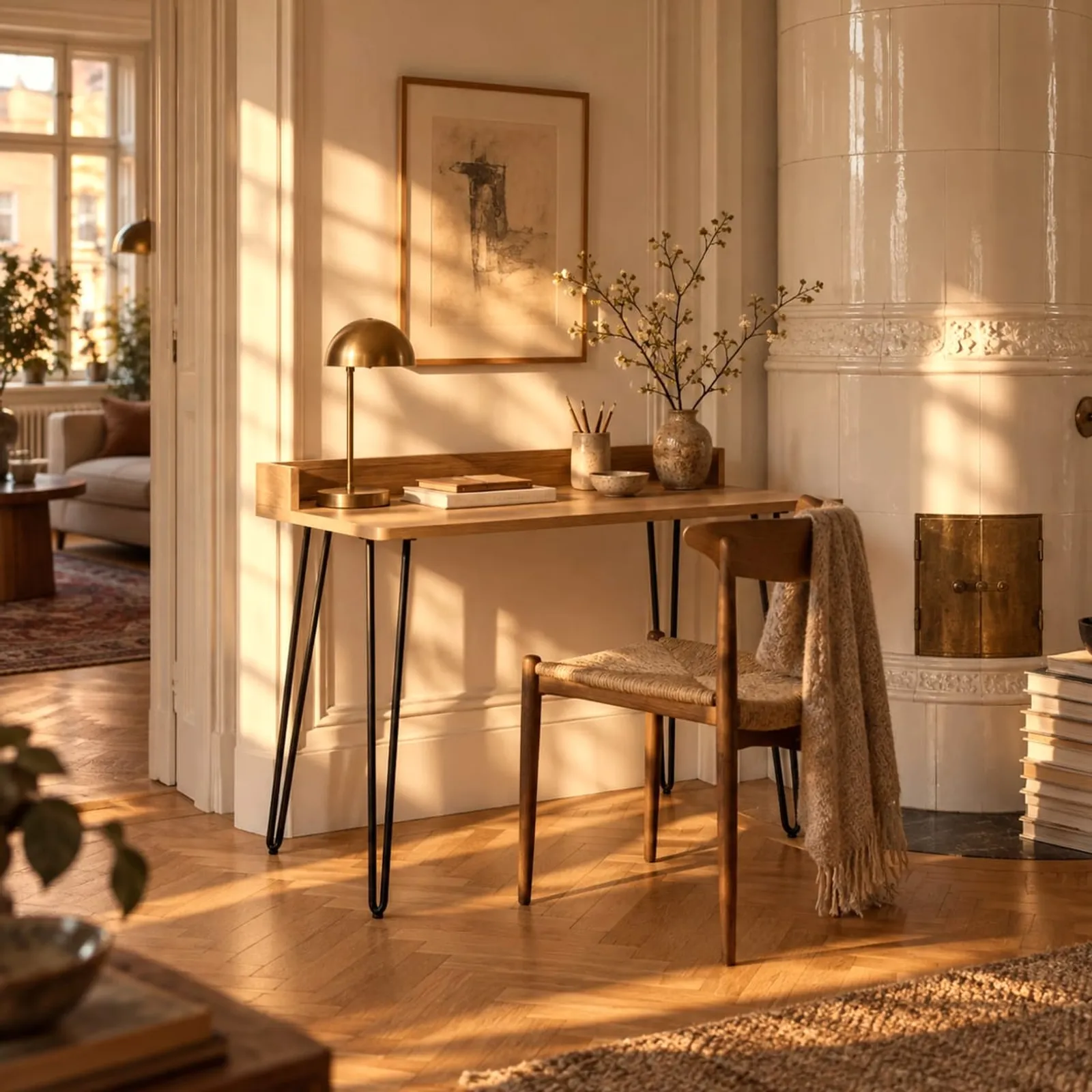 Bureau Hampa en frêne - image 2
