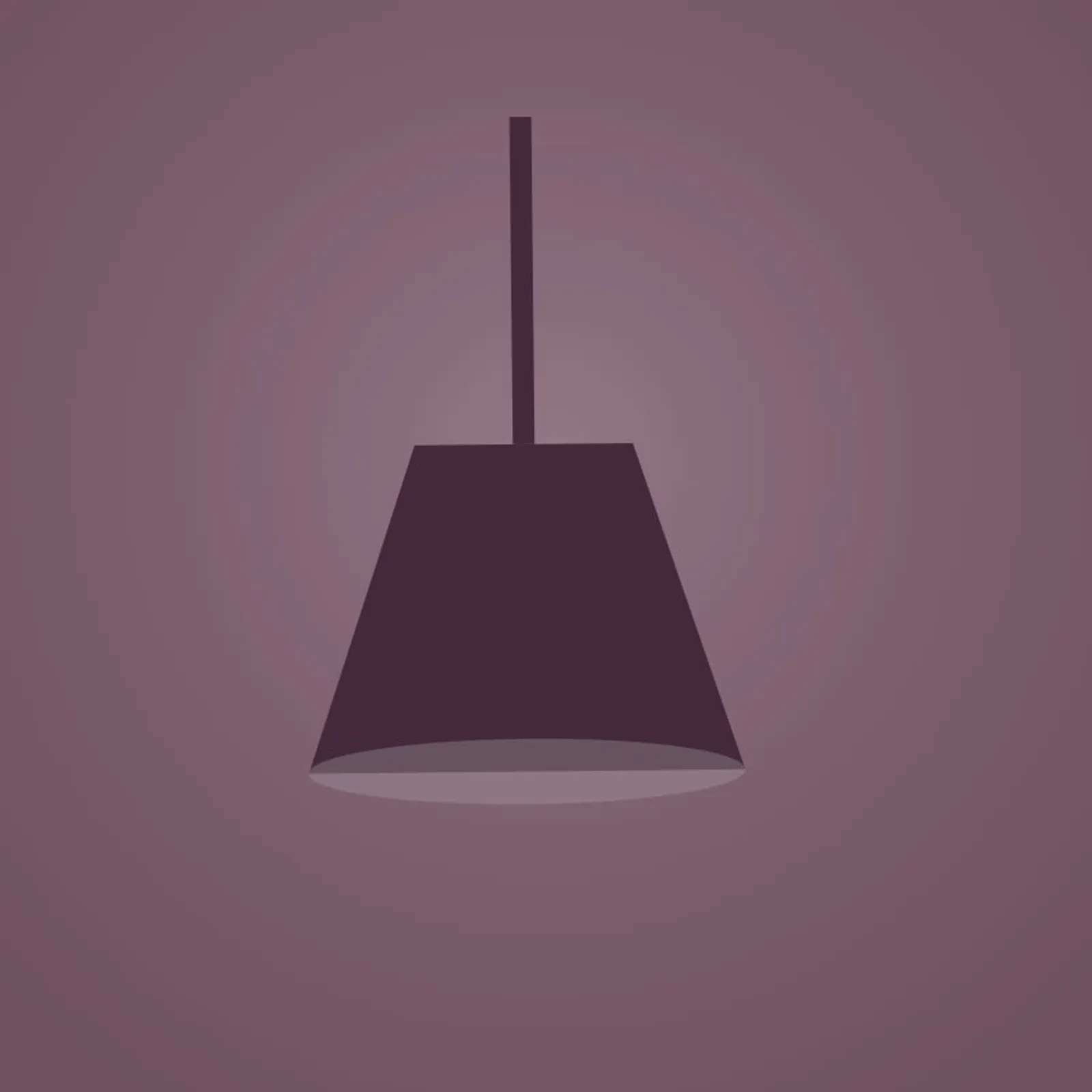 Taklampa Pors Stål - bild 1