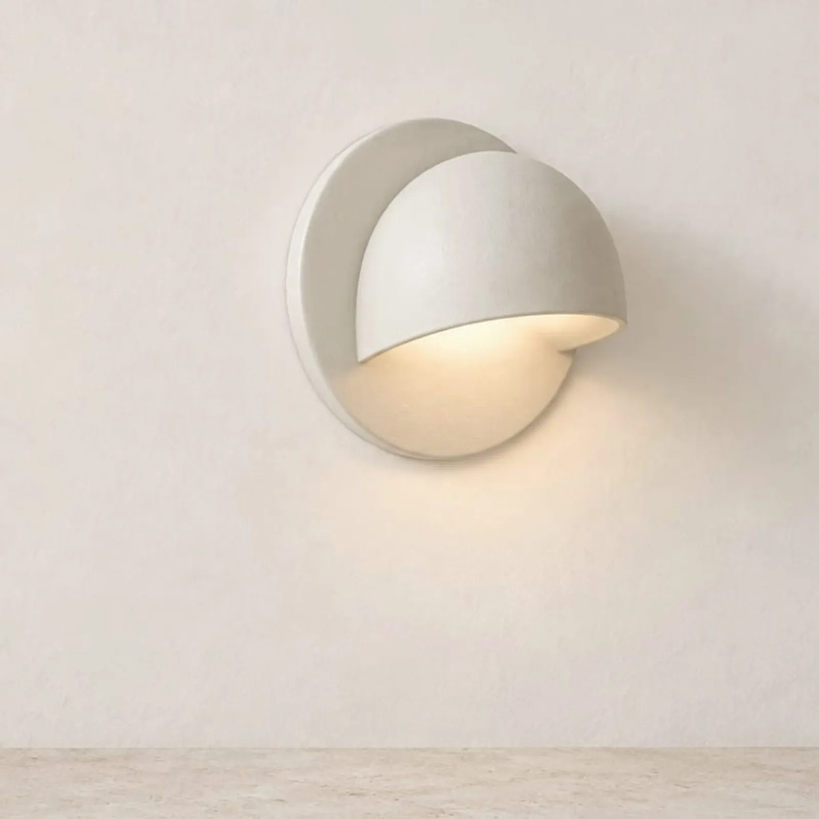 Vägglampa Tall Kritvit II - bild 2
