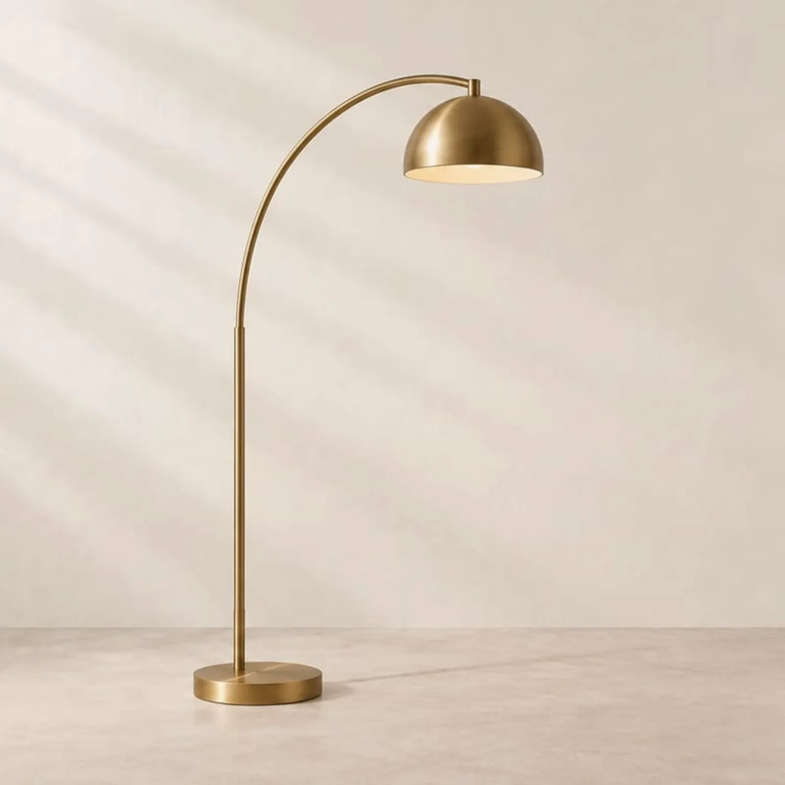 Golvlampa Hamn Mässing - bild 1