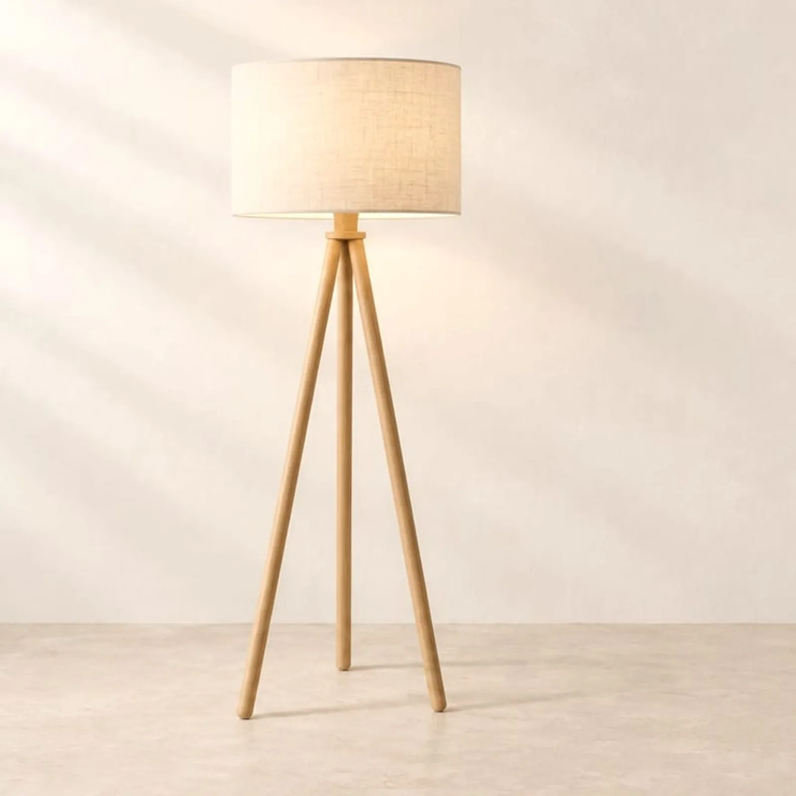 Golvlampa Hägg Natur III - bild 1