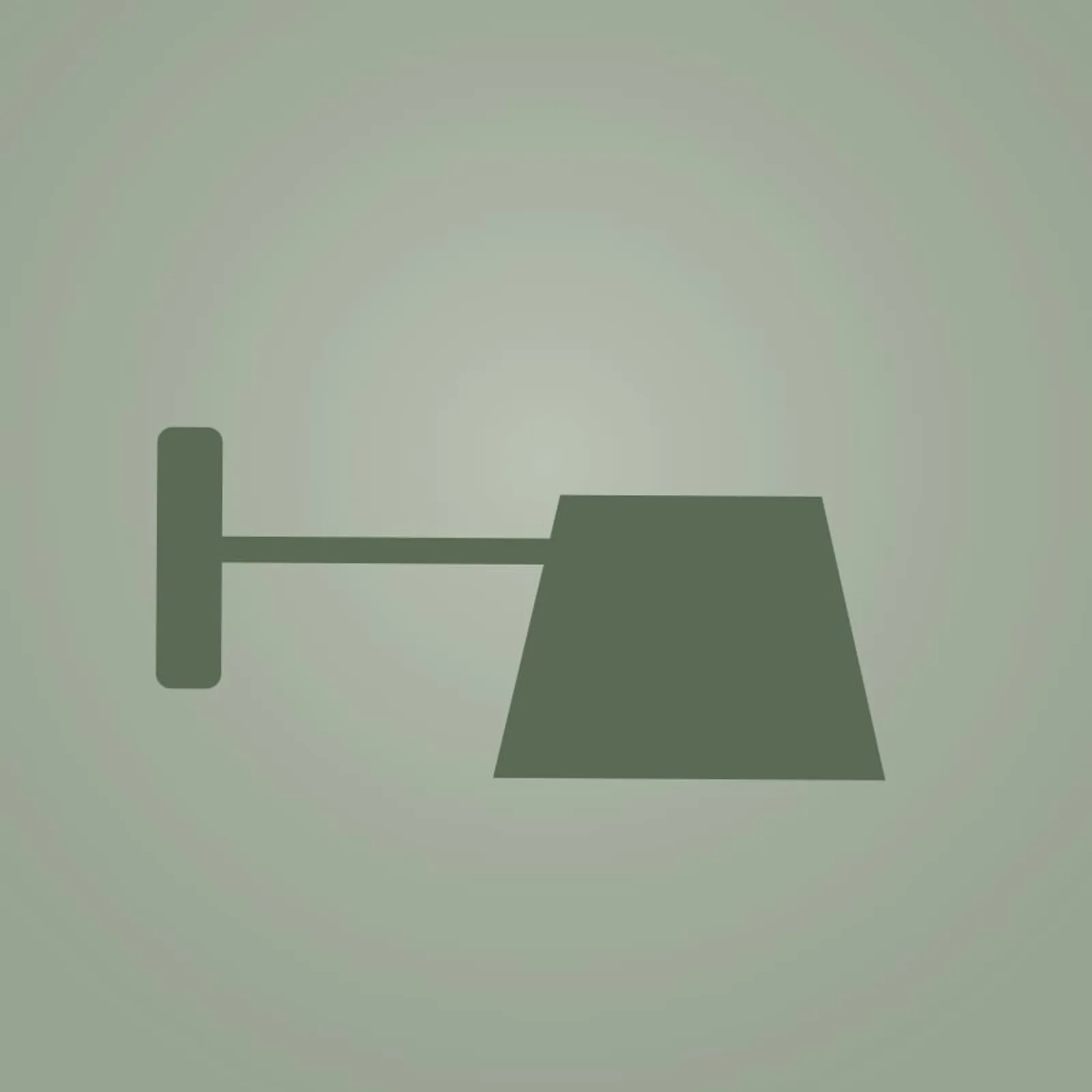 Vägglampa Bränna Stål - bild 1