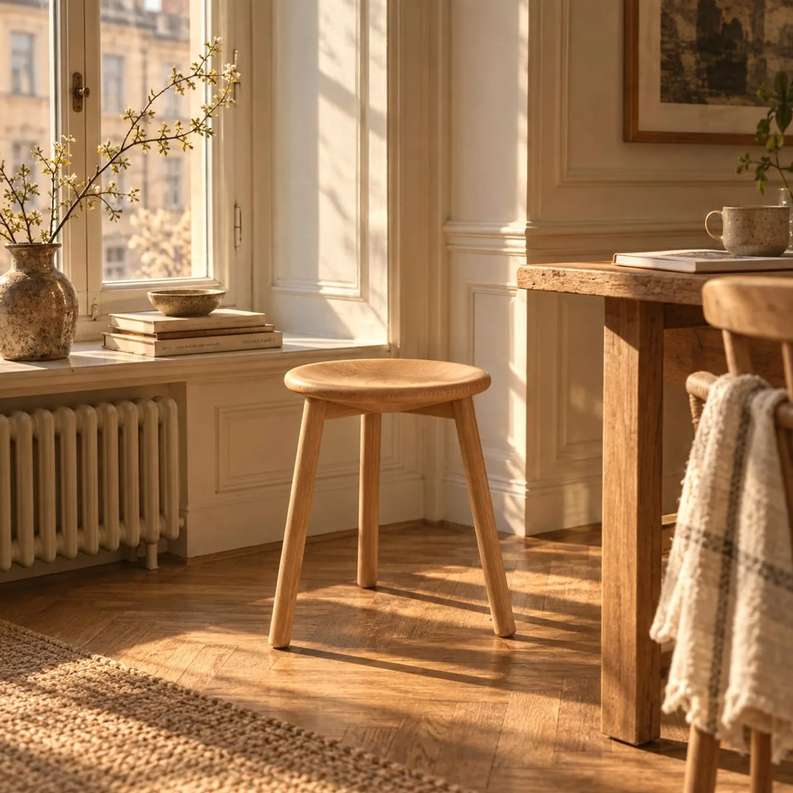 Tabouret Näset en bouleau - image 3