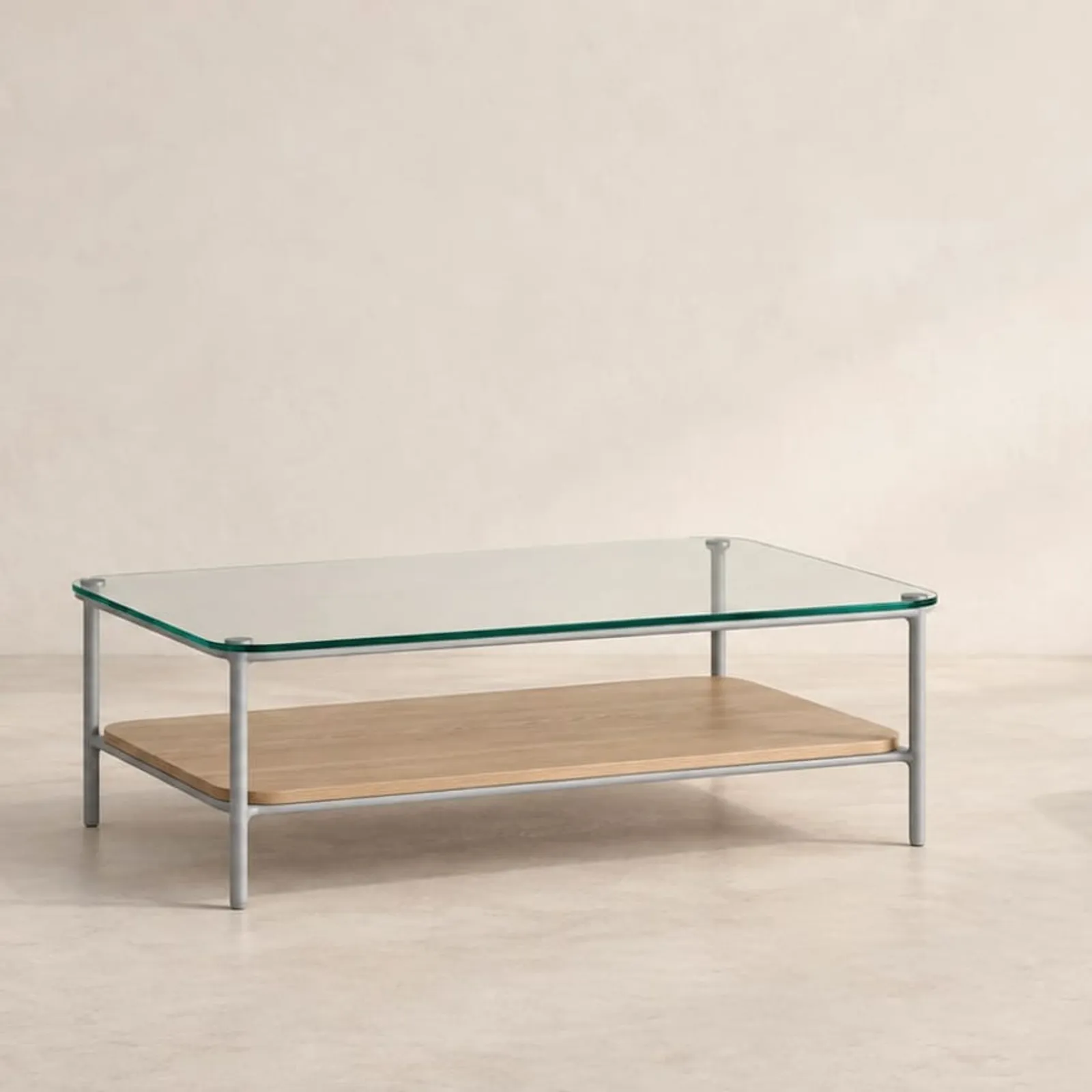Table basse Korn en verre - image 1