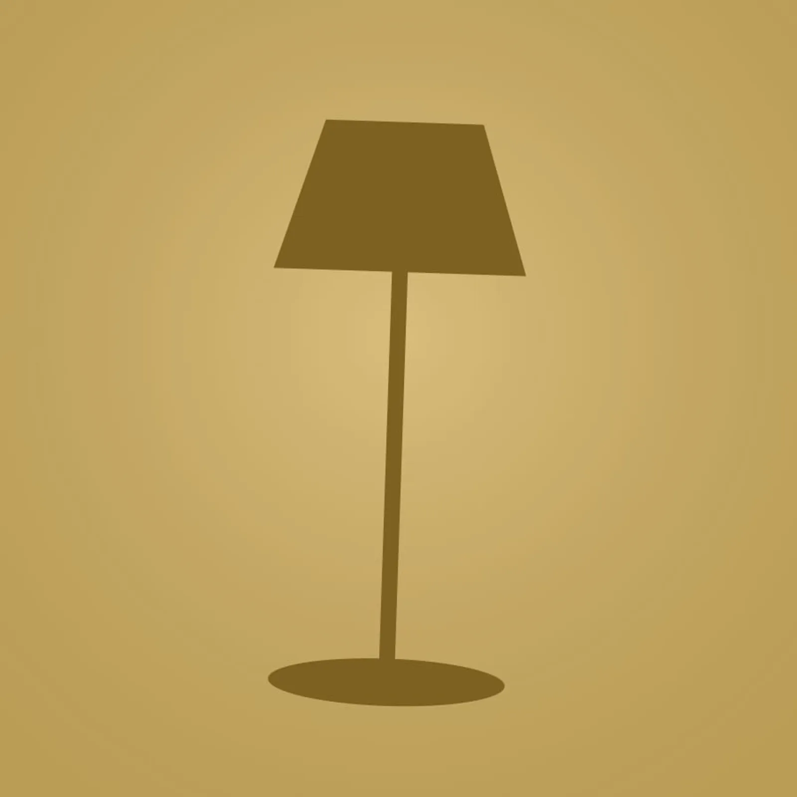 Golvlampa Fjäll Ockra - bild 1