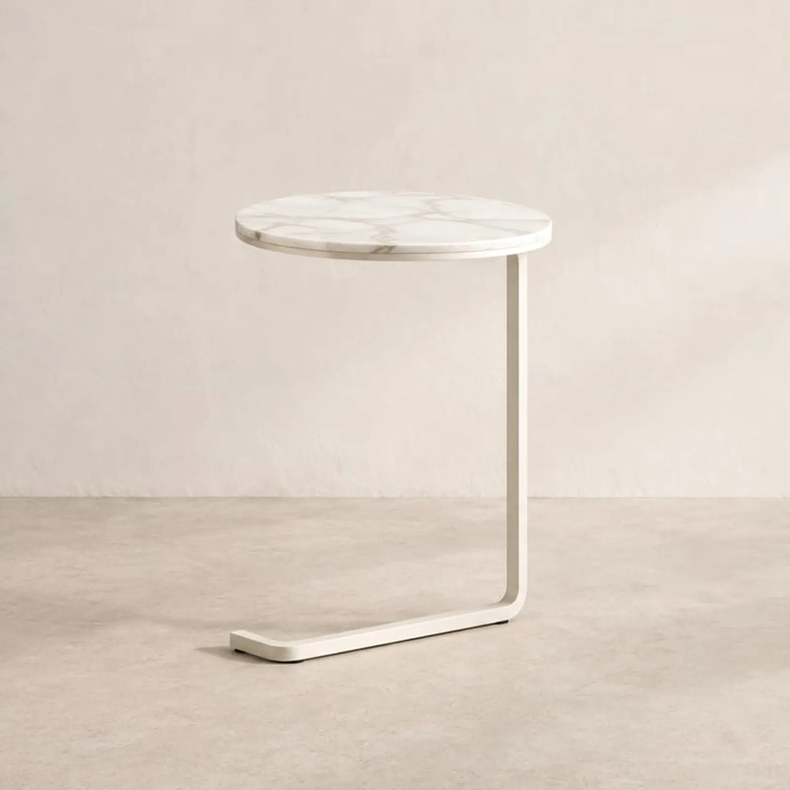 Table d’appoint Pors blanc craie V - image 1