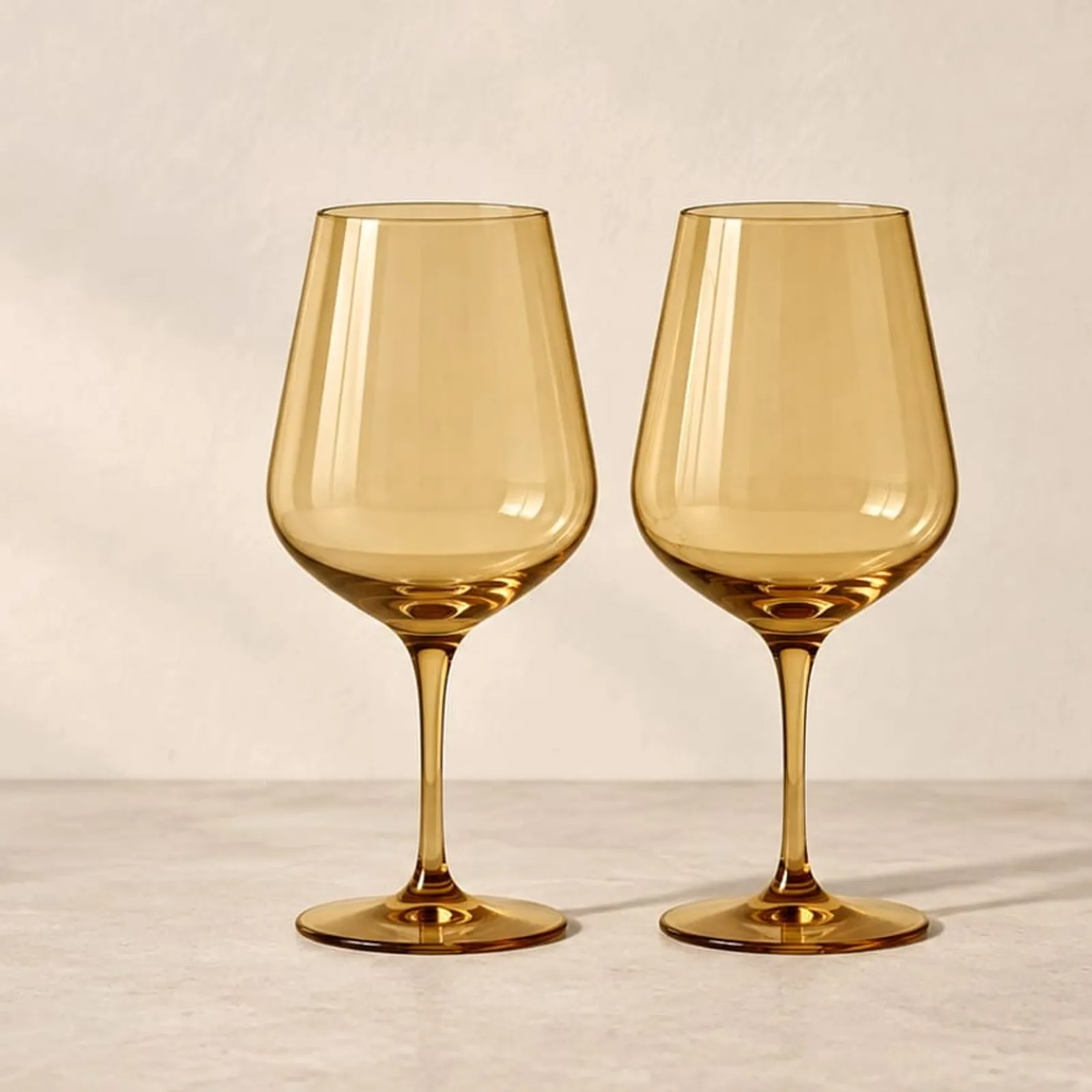 Glas Hampa Ockra - bild 1
