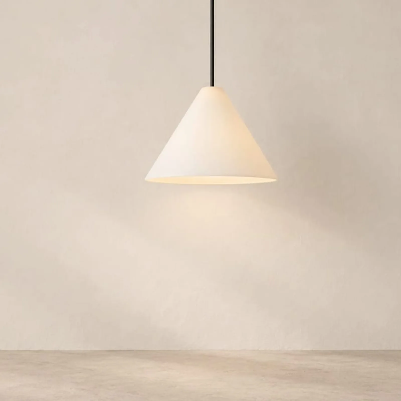 Suspension Ö blanc craie - image 1