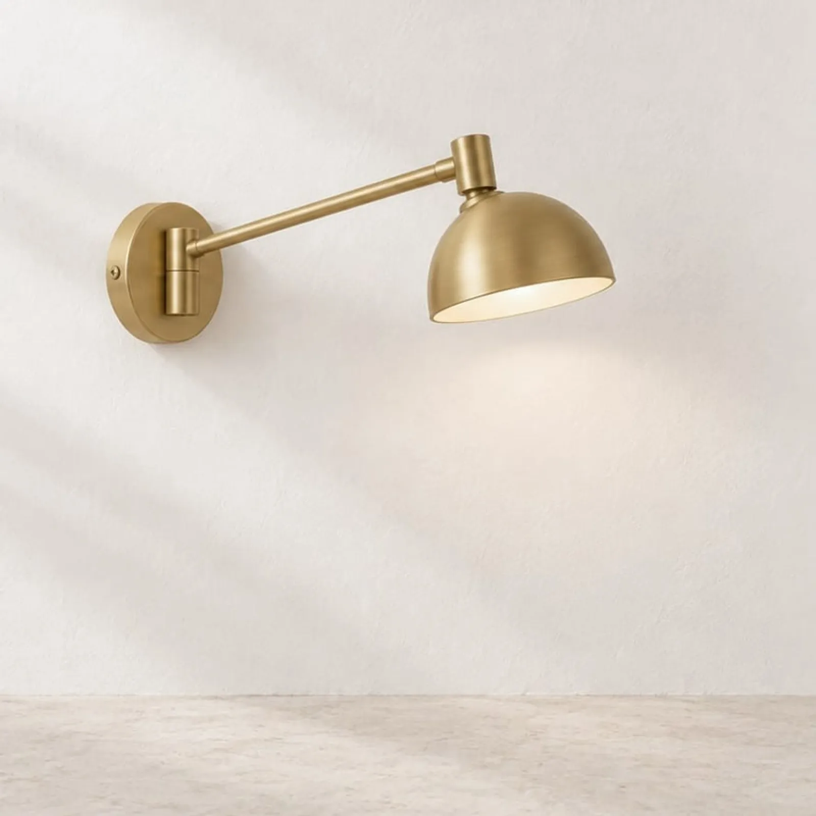 Vägglampa Bryggan Ockra V - bild 1