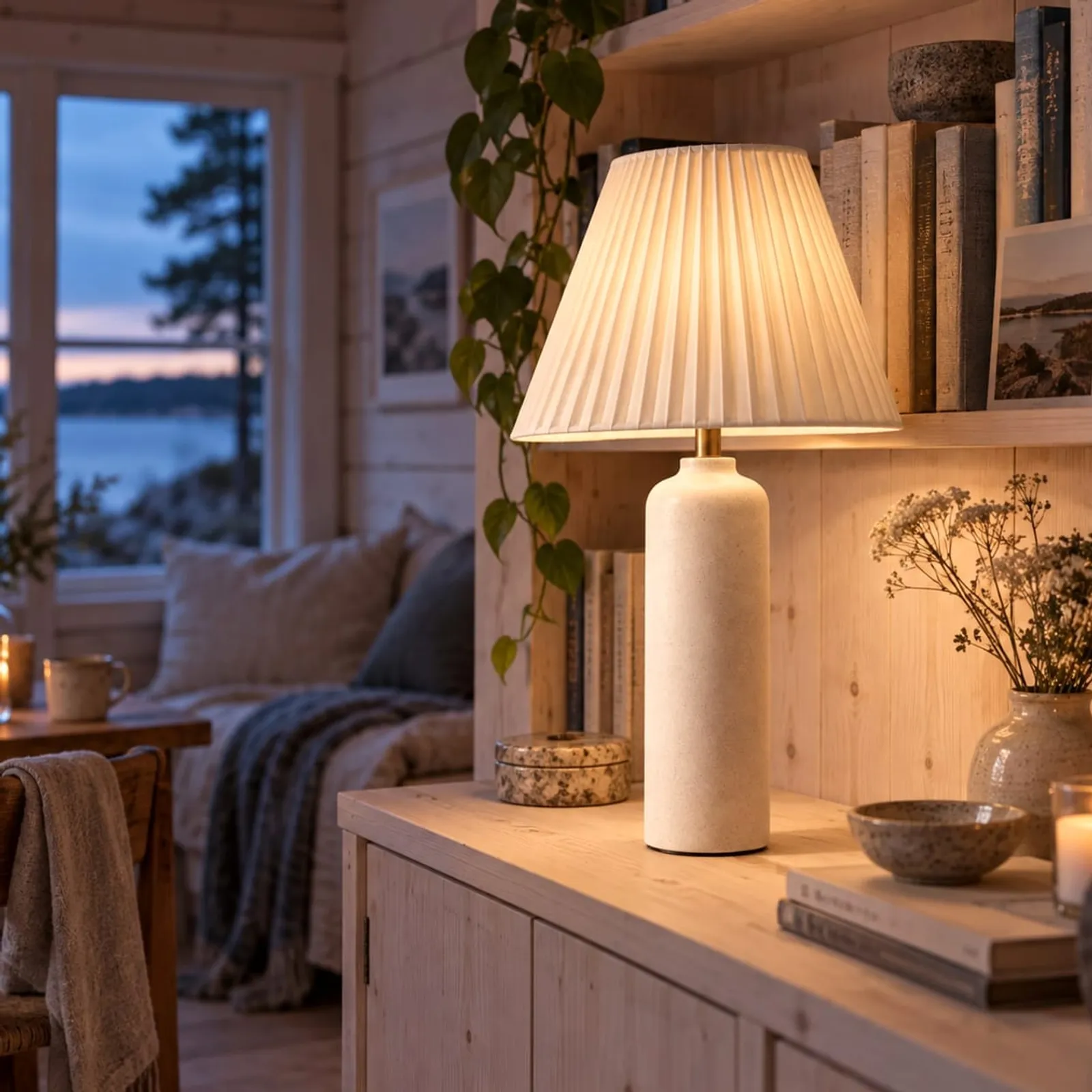Bordslampa Nypon Kritvit IV - bild 2