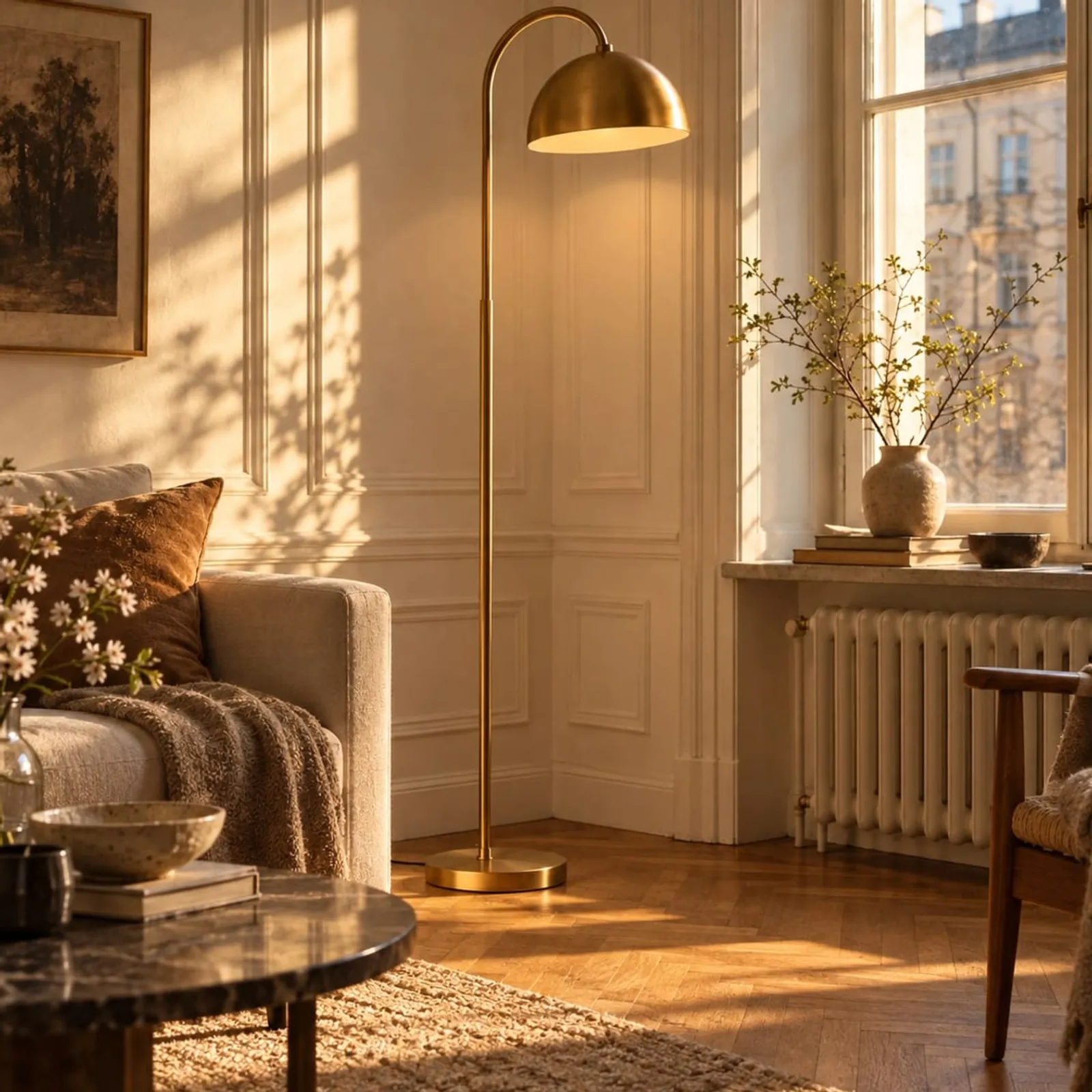 Lampadaire Vall en chêne - image 3