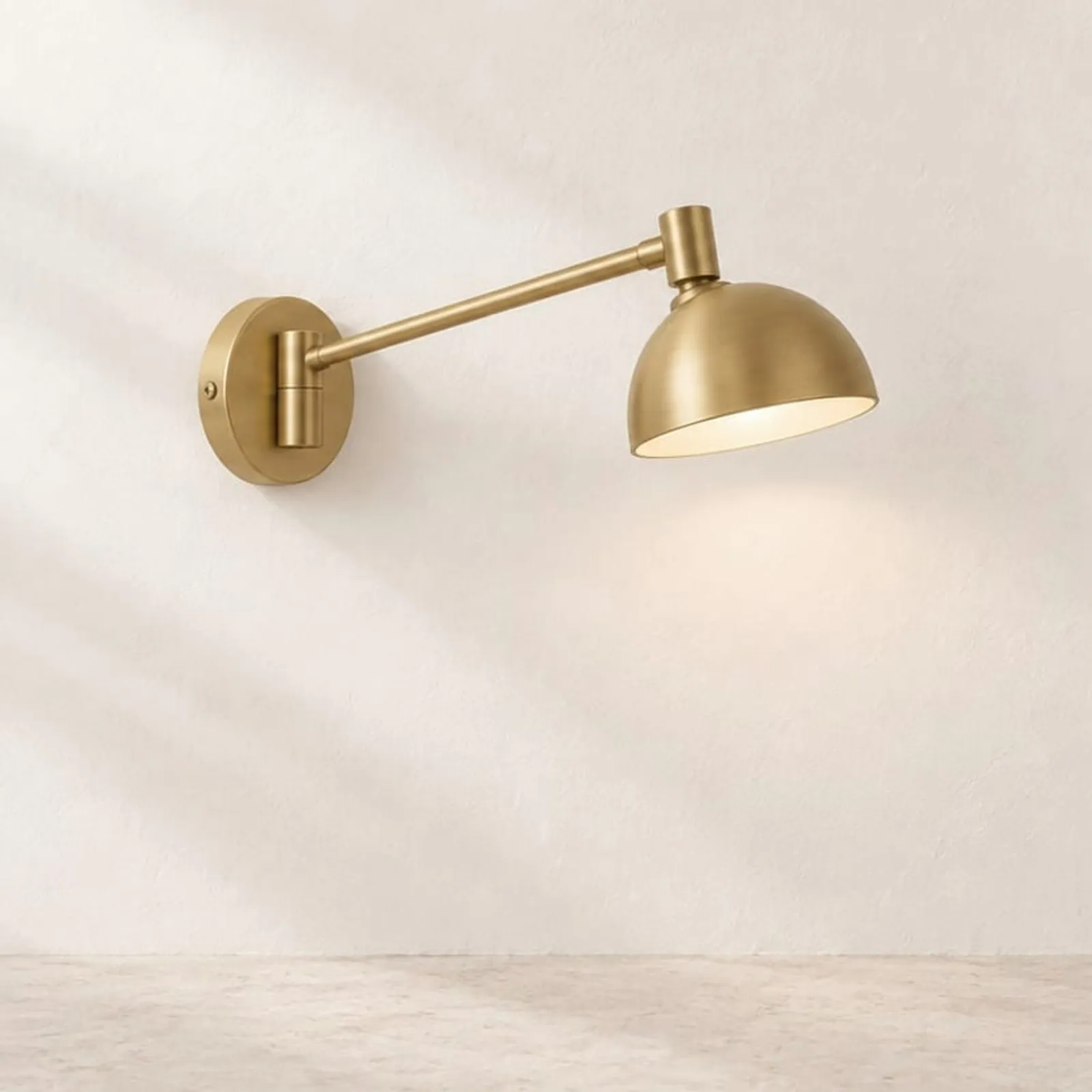 Vägglampa En Ockra IV - bild 1
